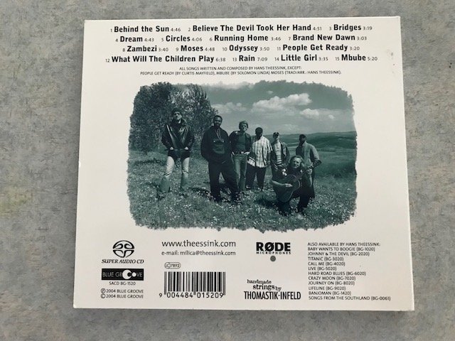 Hans Theessink Band " Bridges" SACD