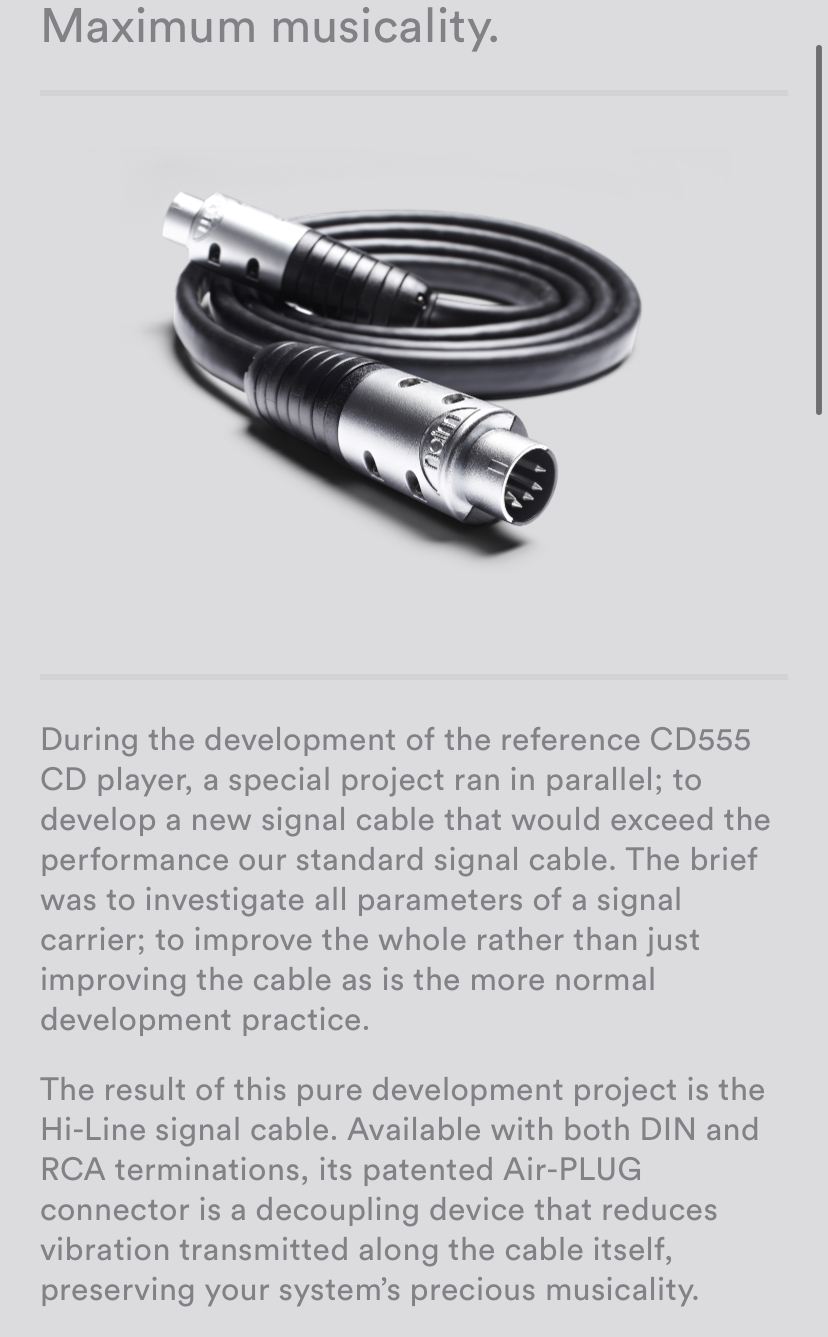 Naim hi-line 5 to 5 pin Din