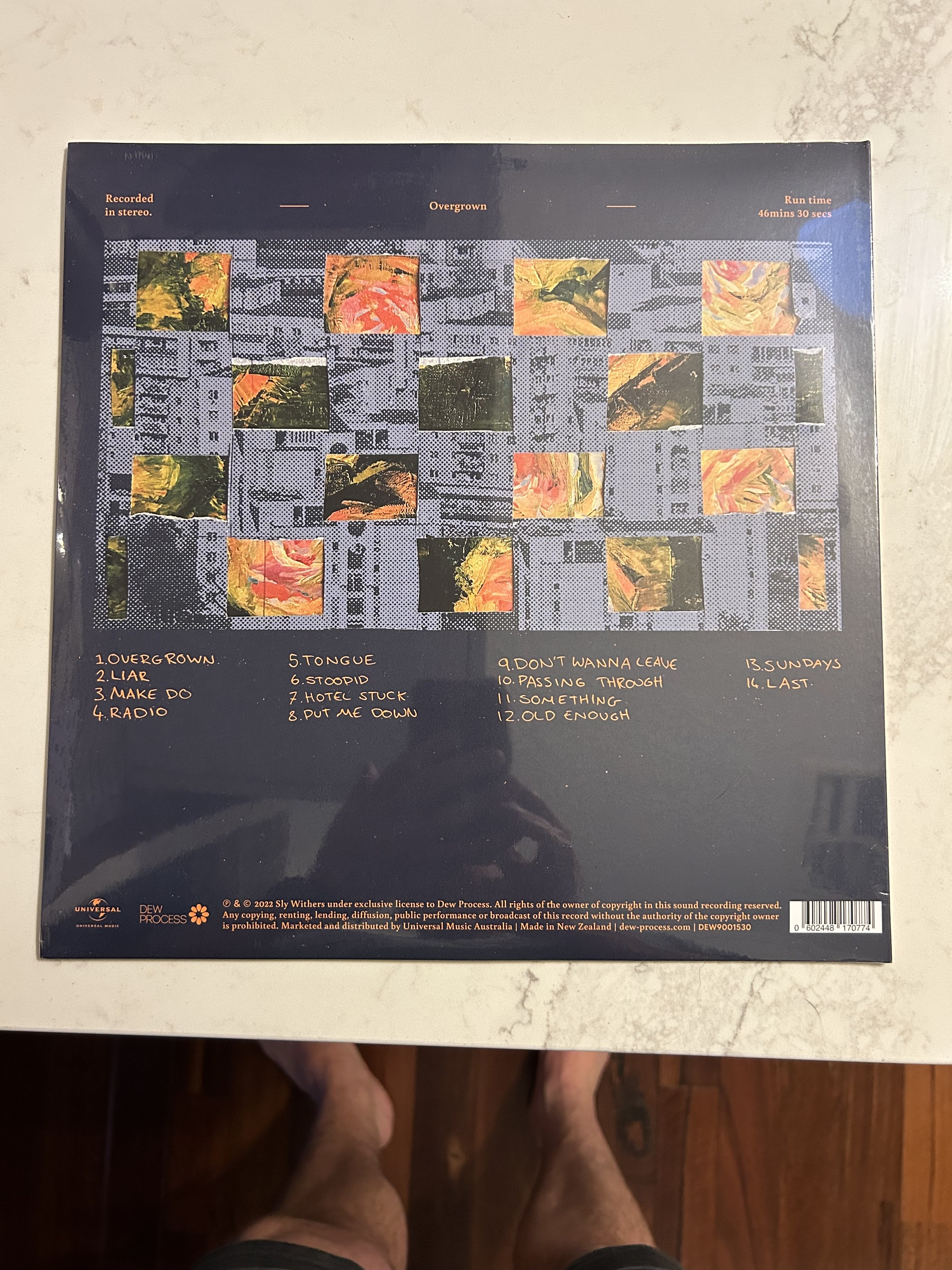 Sly Withers - Overgrown. Vinyl