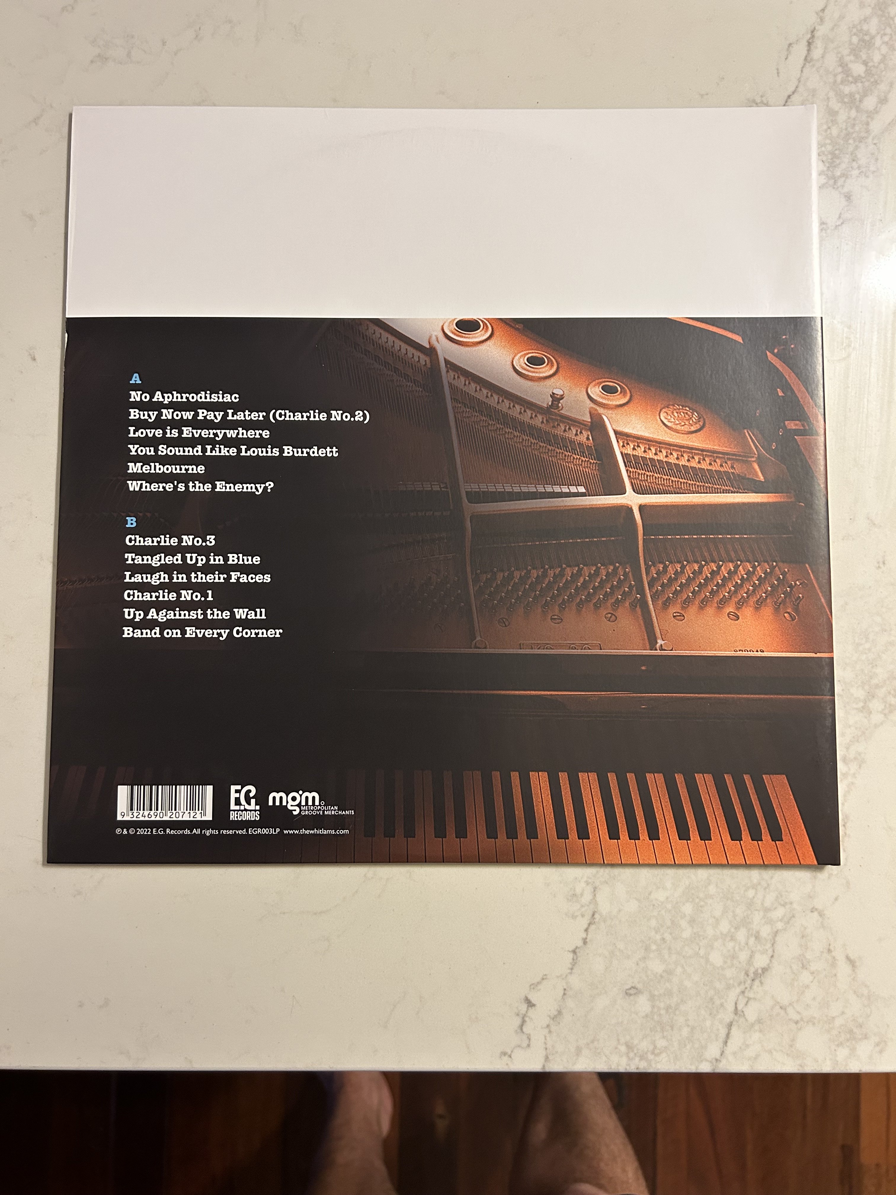 The Whitlams - Eternal Nightcap. Vinyl