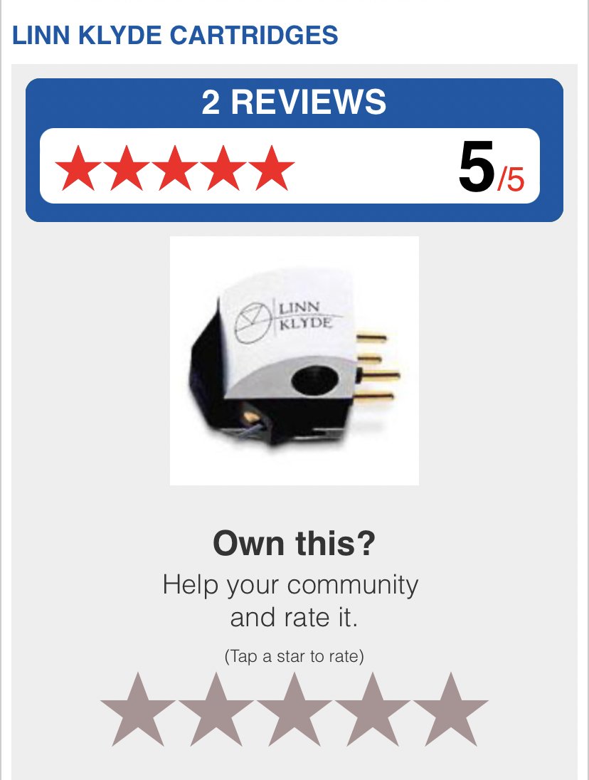 Linn Klyde mc cartridge