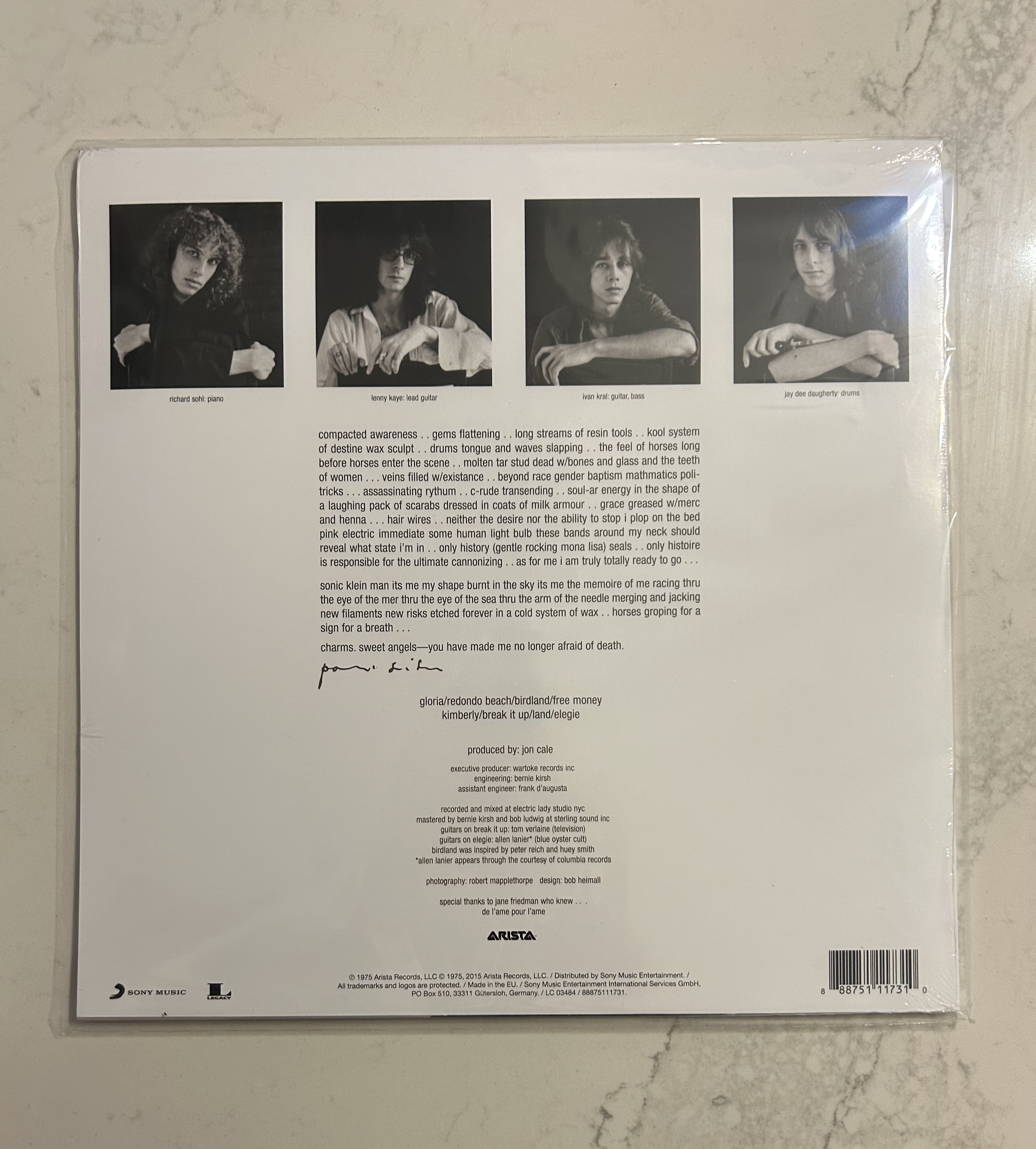 Patti Smith - Horses Vinyl