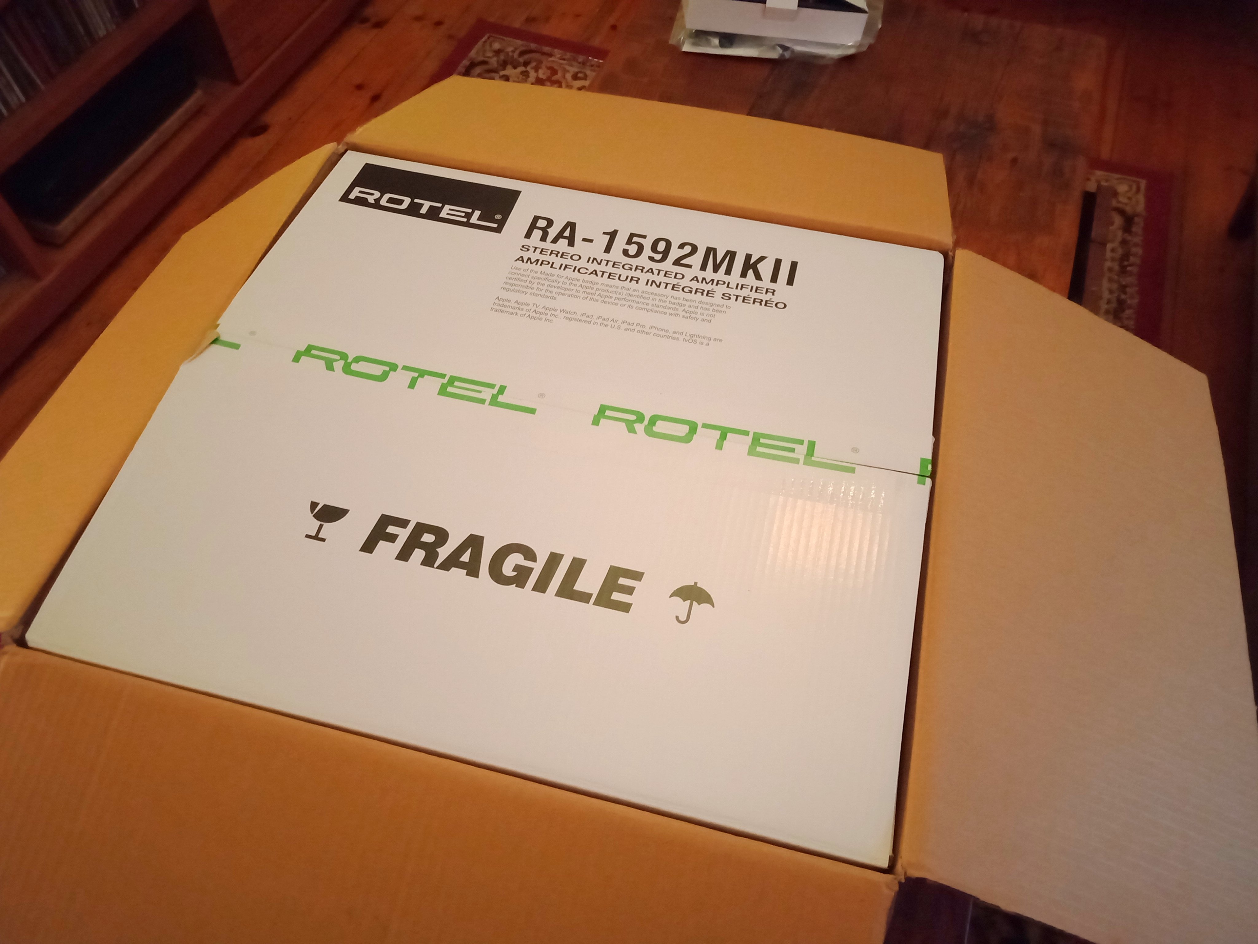 Rotel RA 1592 MK2 amplifier