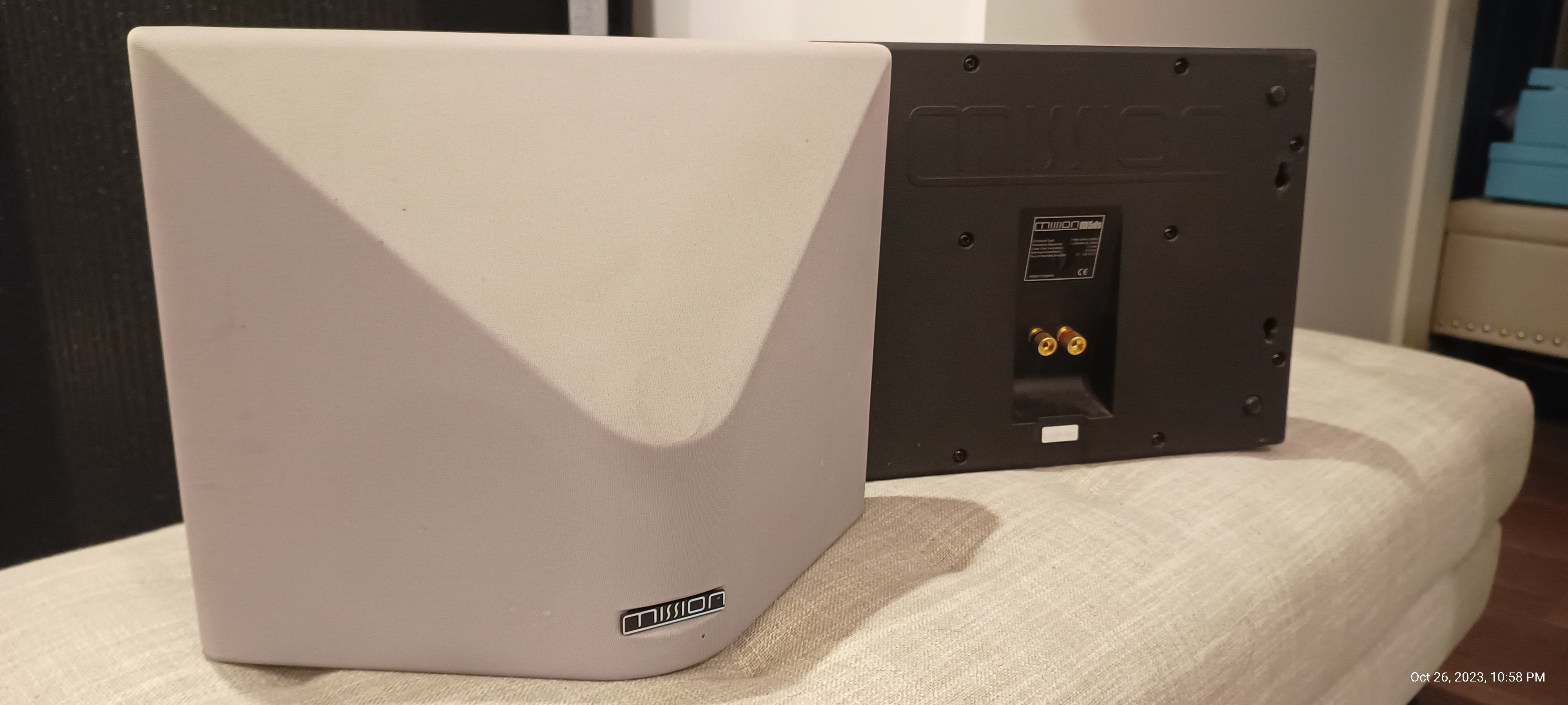 Mission M5DS bipolar surround speakers