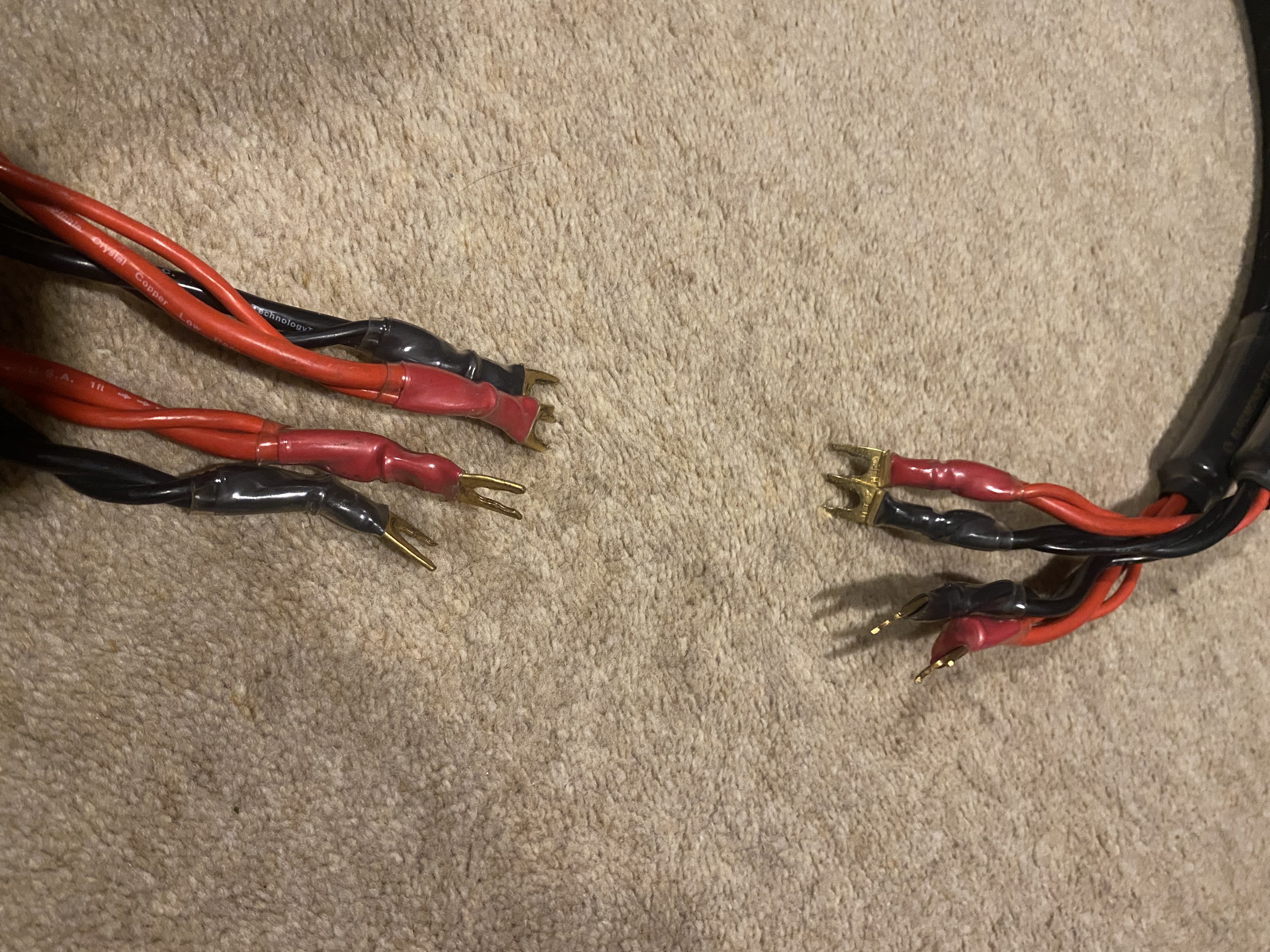 FS: Harmonic Tech Pro 9+ Speaker cables.