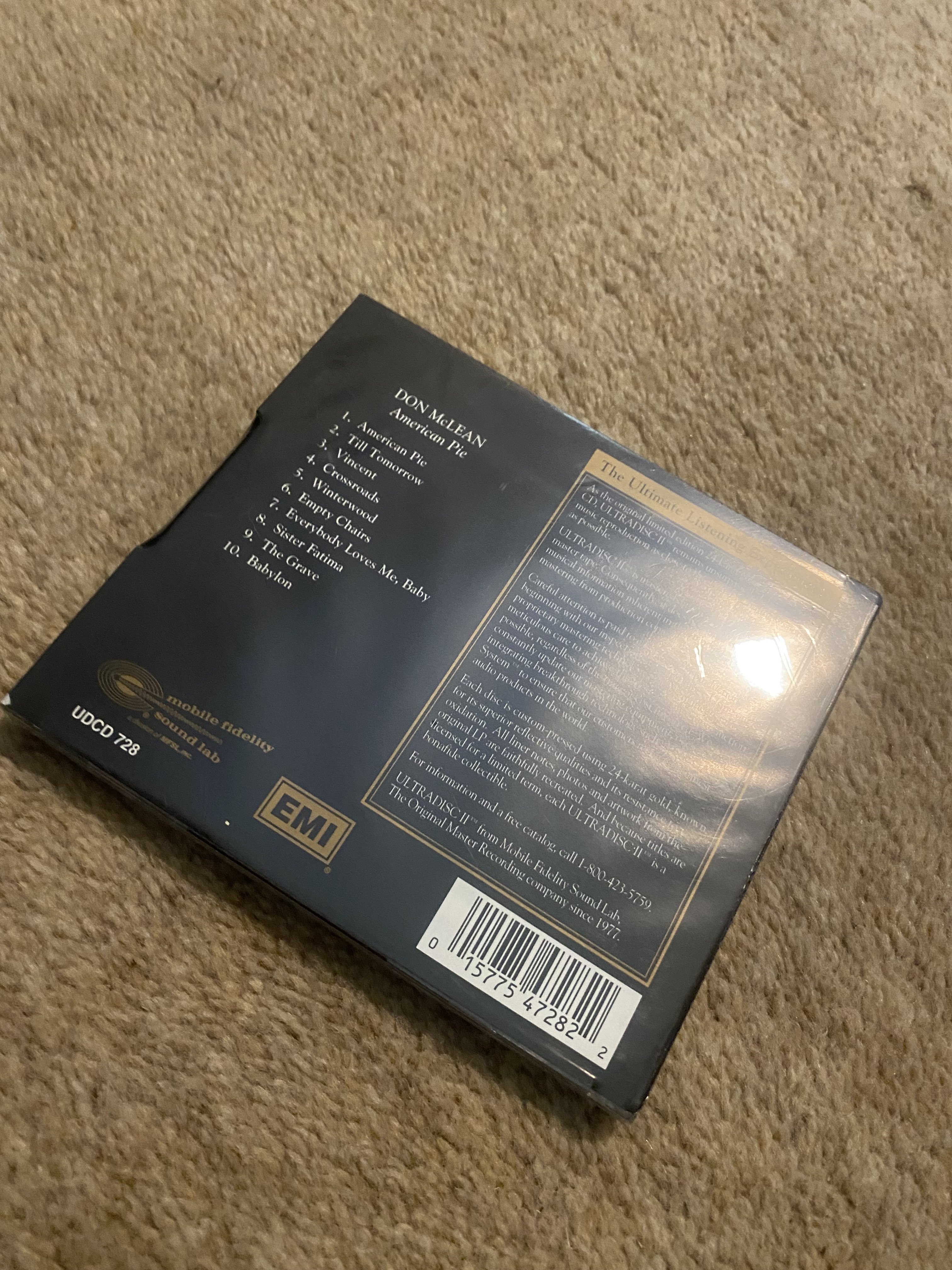 FS: Don McLean Mobile Fidelity