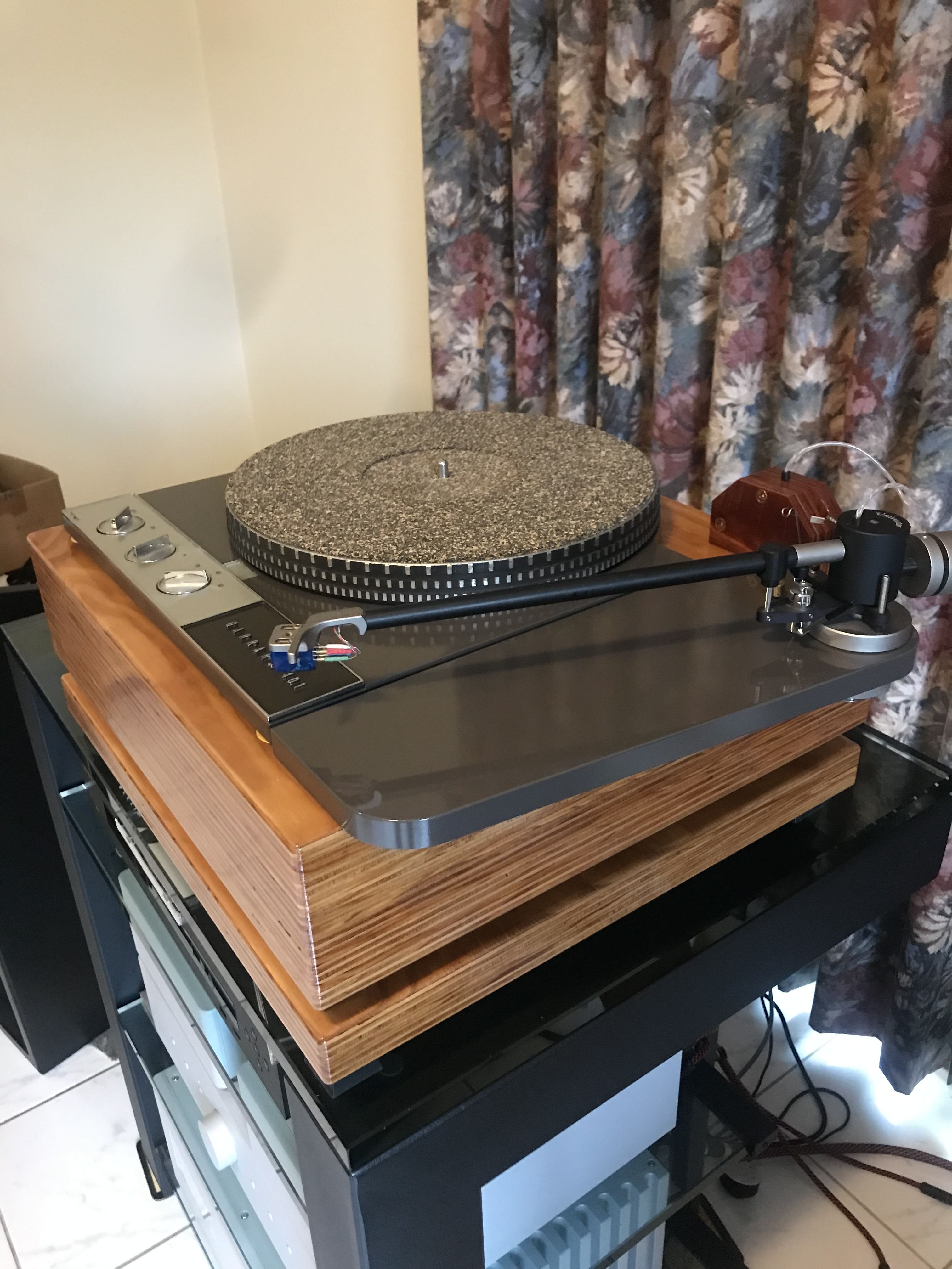 FS: Garrard 401 TT and Martin Bastin design wood plinth