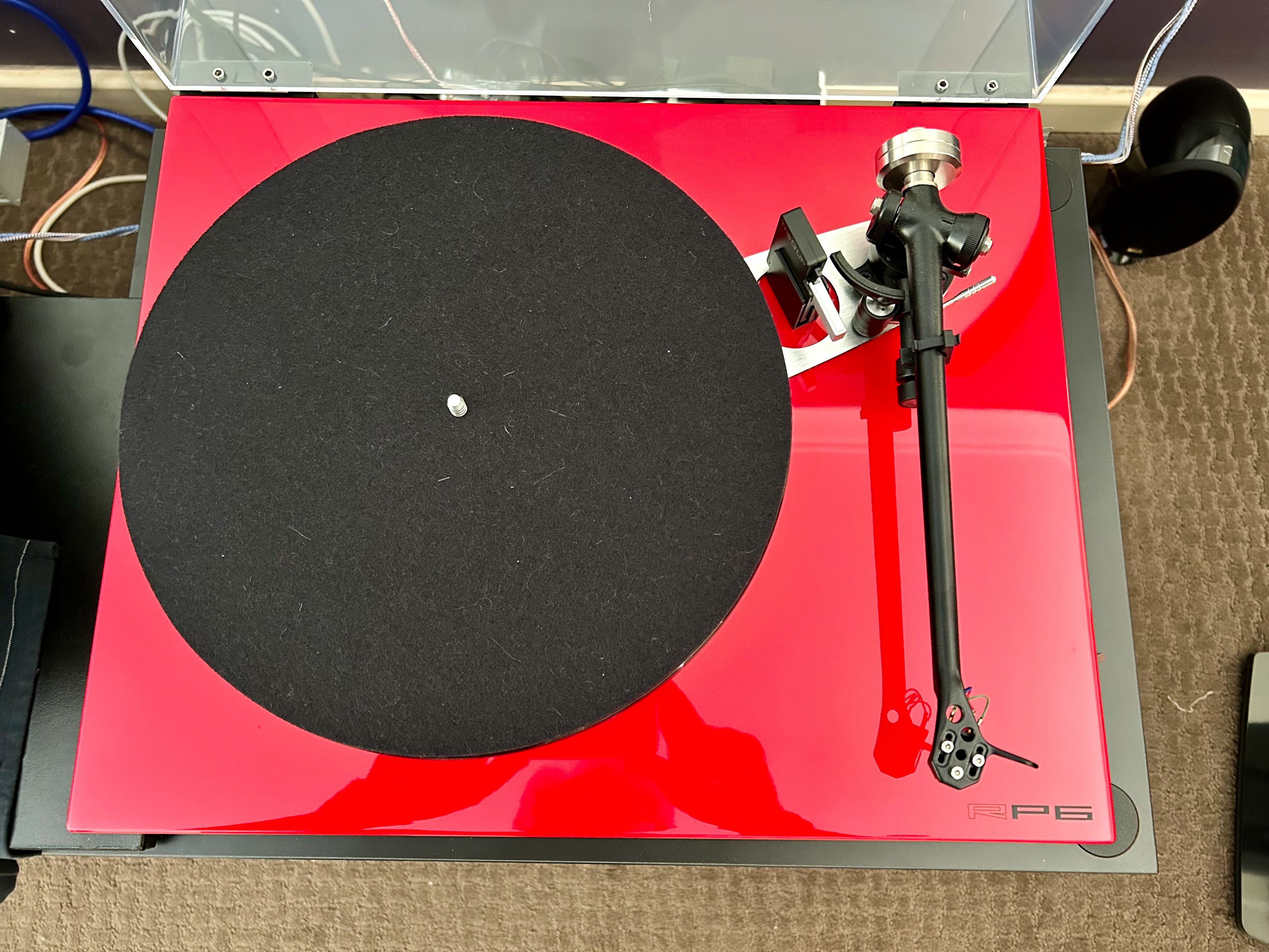 Rega RP6 with Michael Lim Aluminium Sub-platter