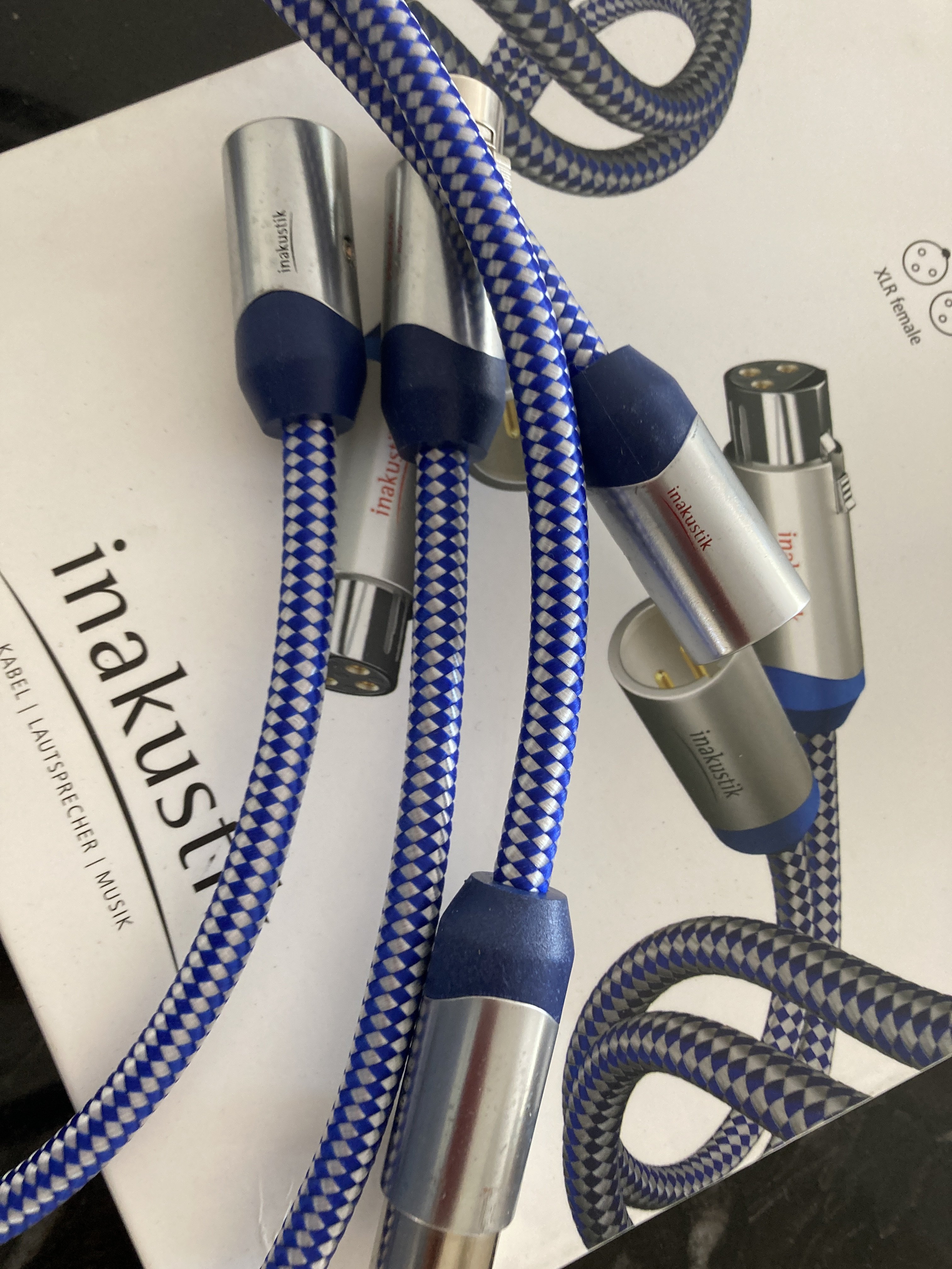 Inakustic Premium 0.75 m xlrs