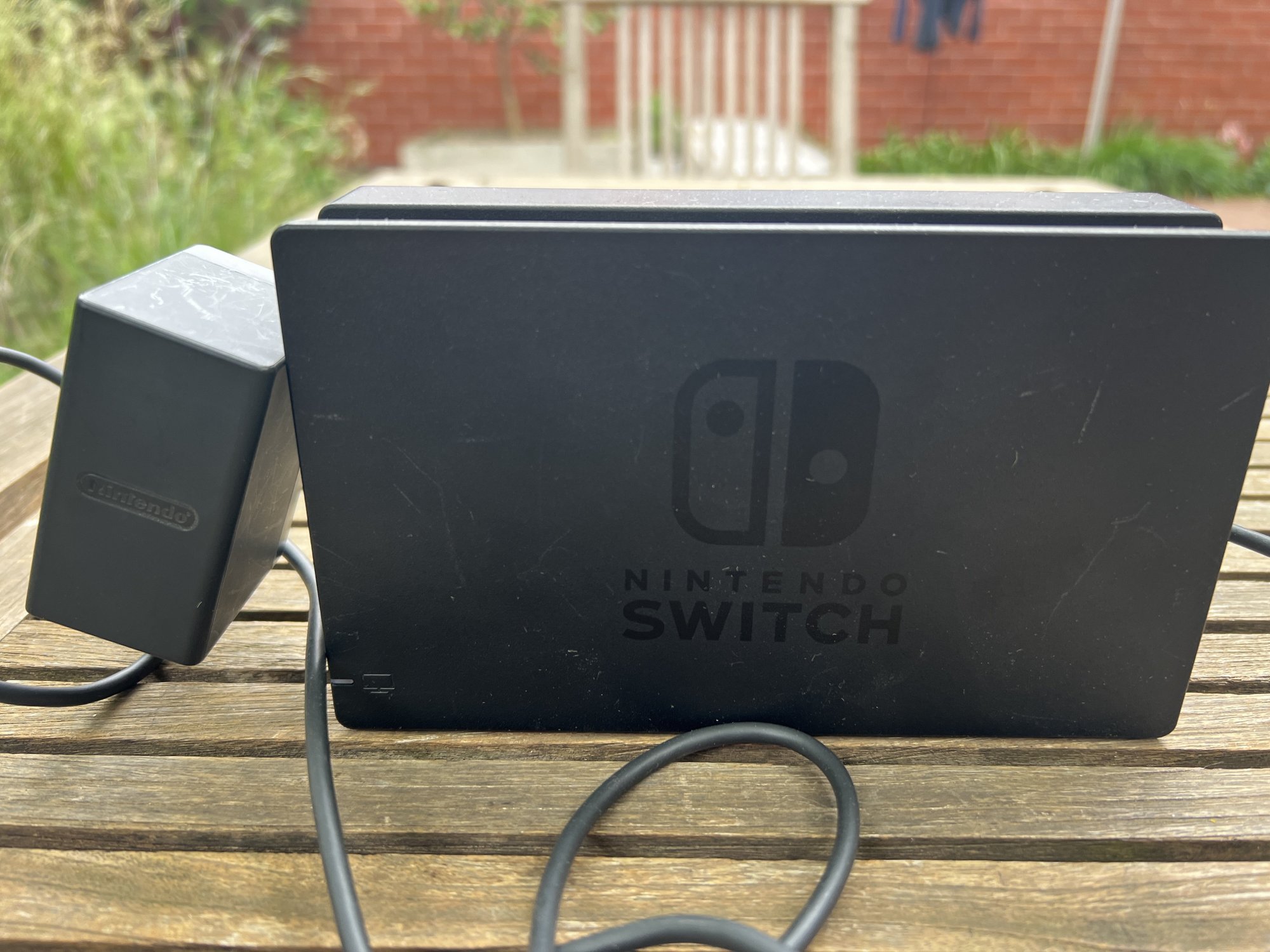 Nintendo Switch Dock + Power supply & USB network adapter
