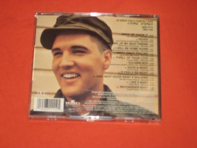 ELVIS IS BACK DCC ................CD