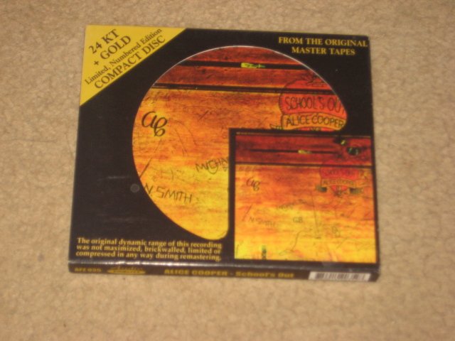 ALICE COOPER SCHOOLS OUT DCC GOLD CD