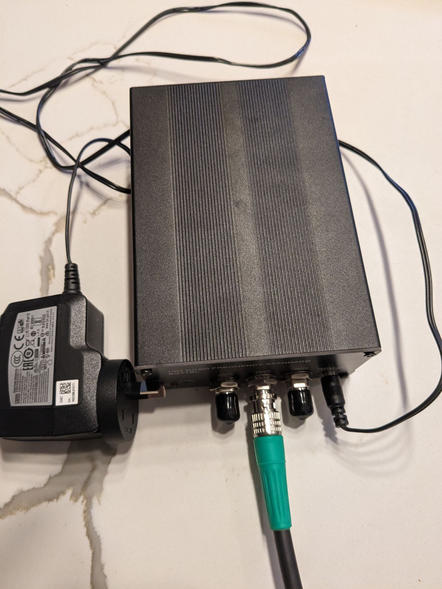 BG7TBL 10 MHz External Clock with BNC Cable - Hi-Fi and Cinema Cables ...
