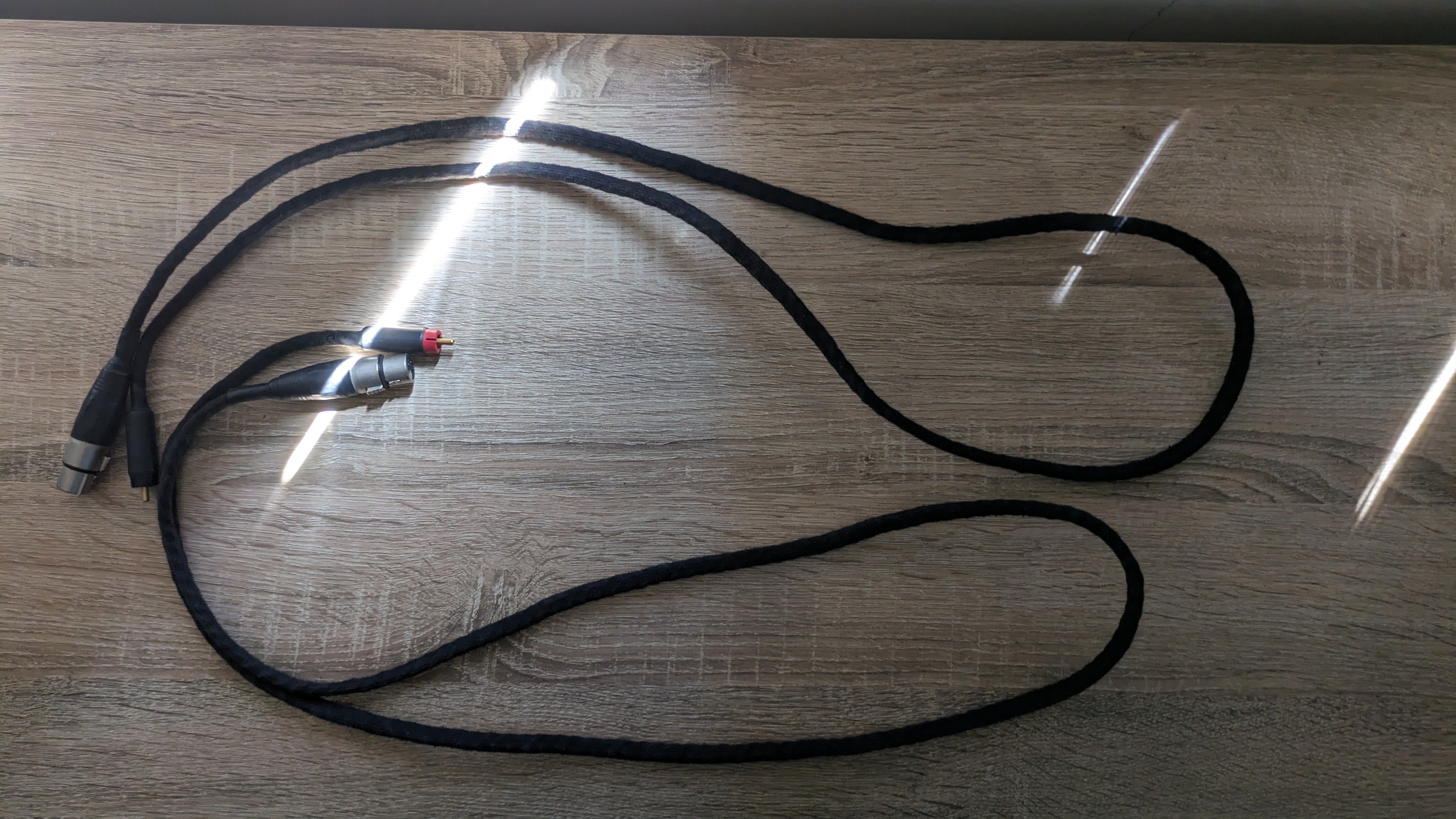 Elijah Audio 1.5M RCA to XLR cables