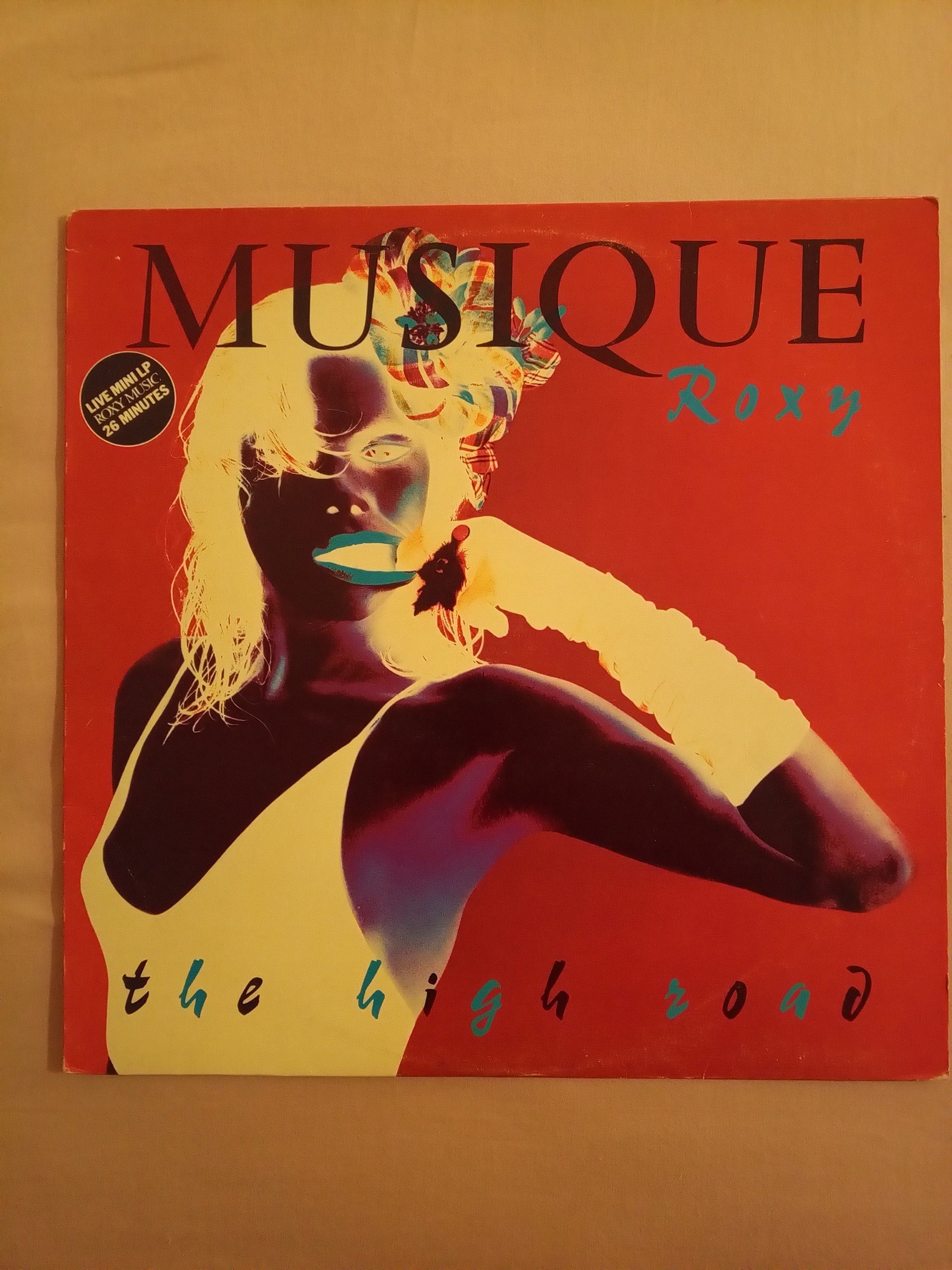 LP: Roxy Music - The High Road (Musique Roxy)