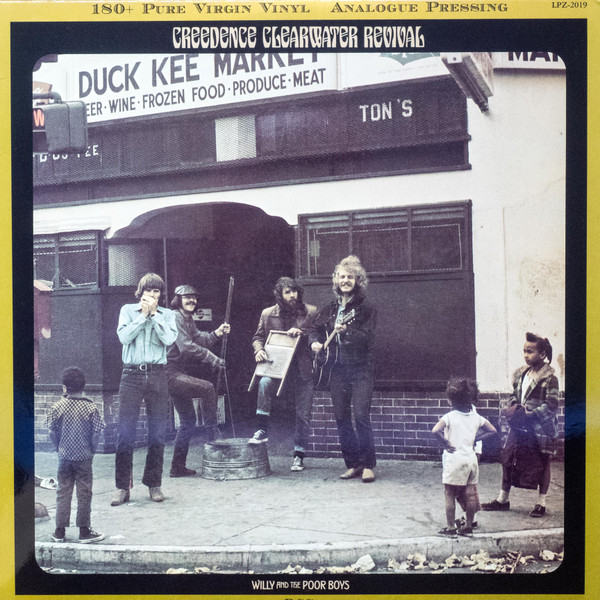 CREEDENCE CLEARWATER DCC........WILLIE AND THE POORBOYS LP