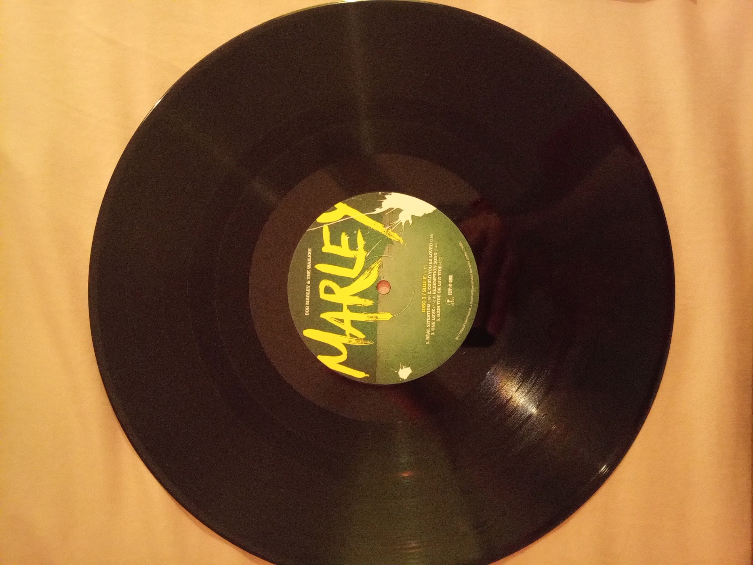 3 LP set: Marley - The Original Soundtrack