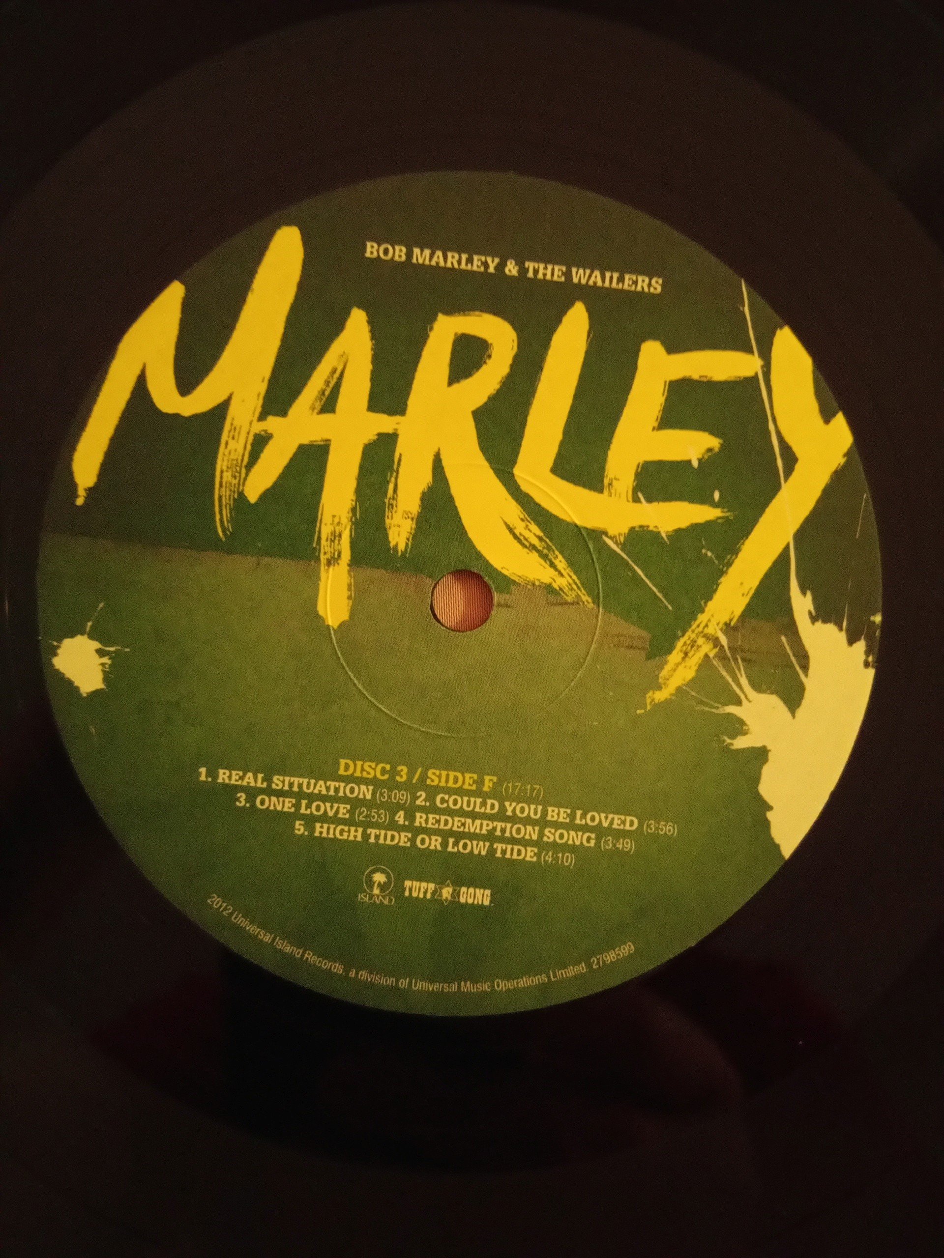 3 LP set: Marley - The Original Soundtrack - Vinyl, CD, and