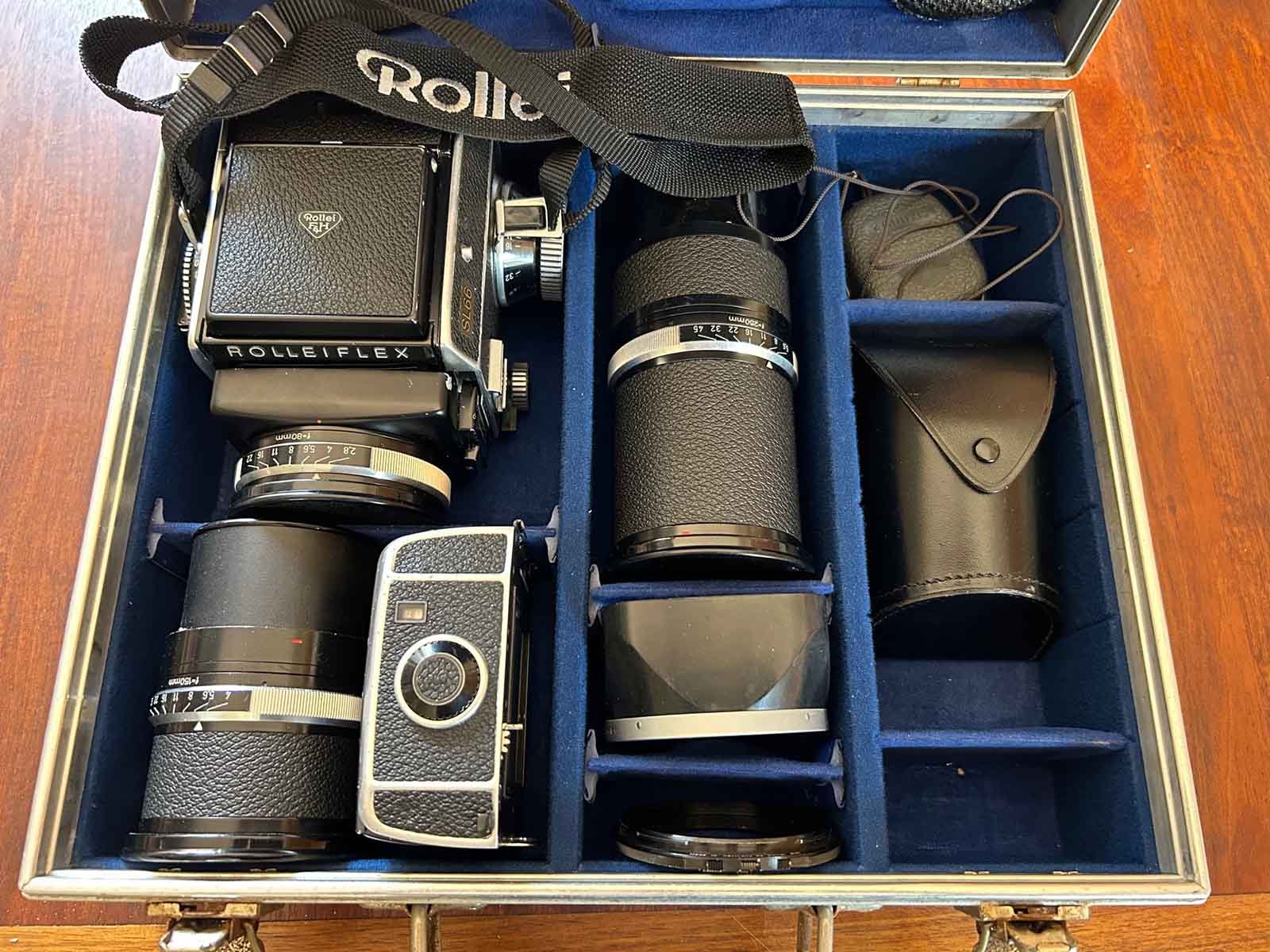 Lot 102 - A Rollei SL66 Medium Format Camera