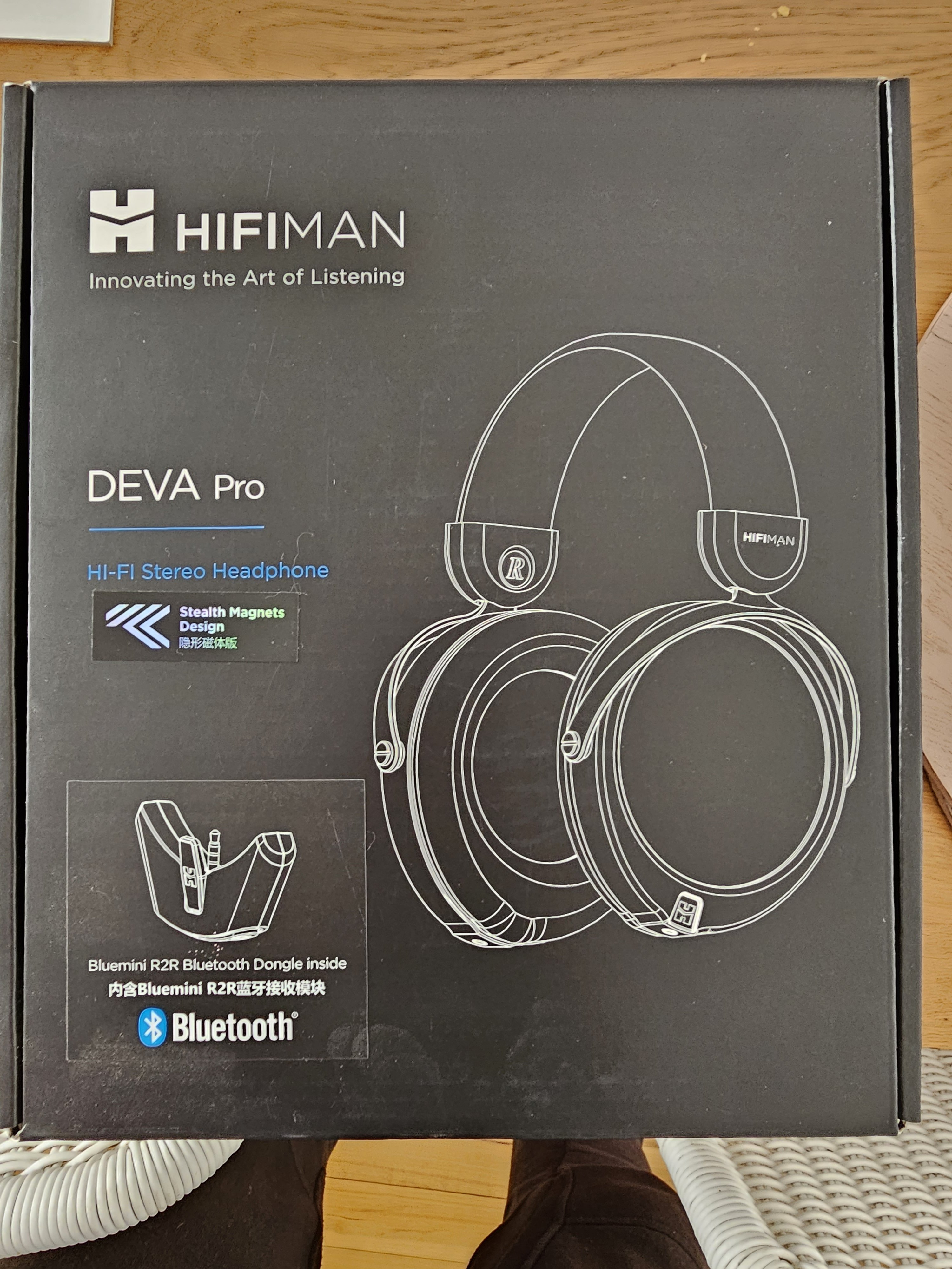 HiFiMan Deva Pro open back, wireless R2R headphones