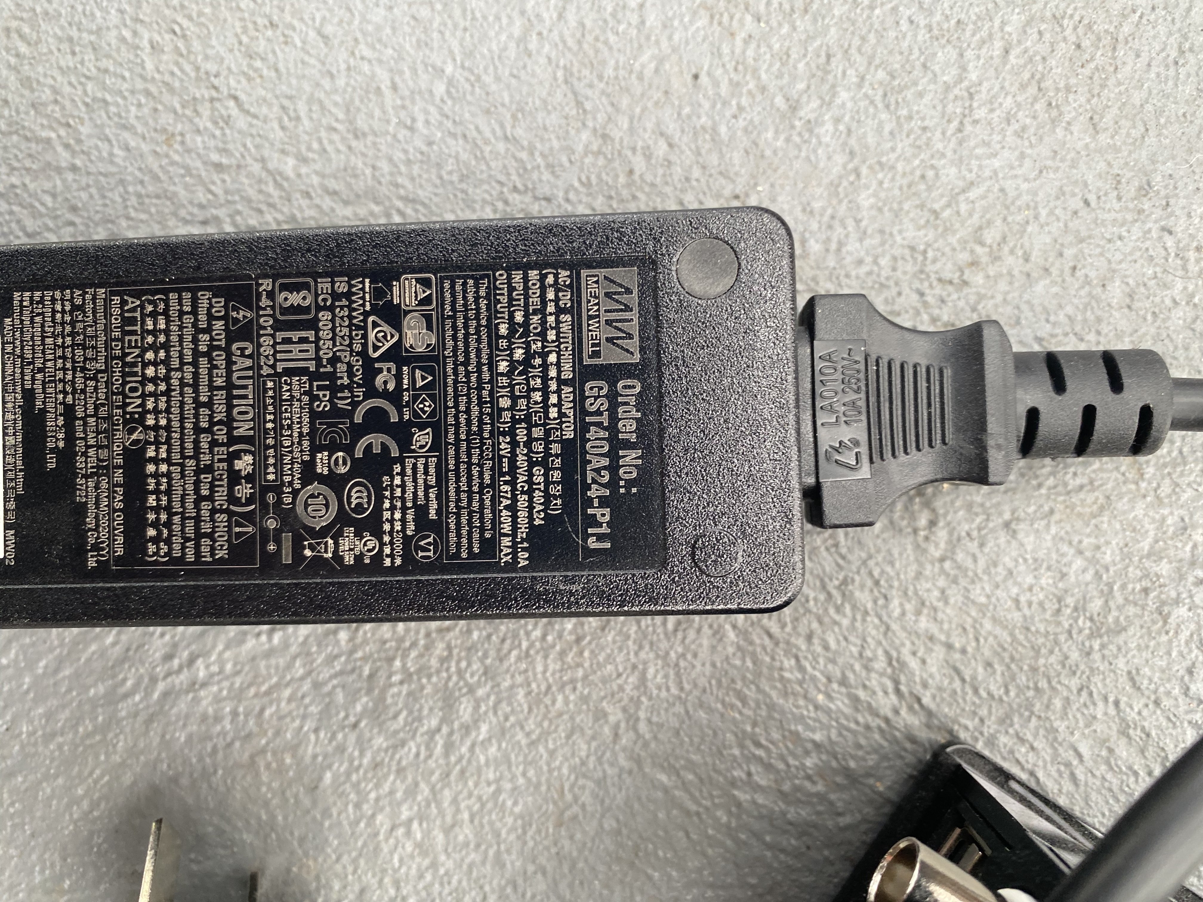 PI2ES and Meanwell PSU