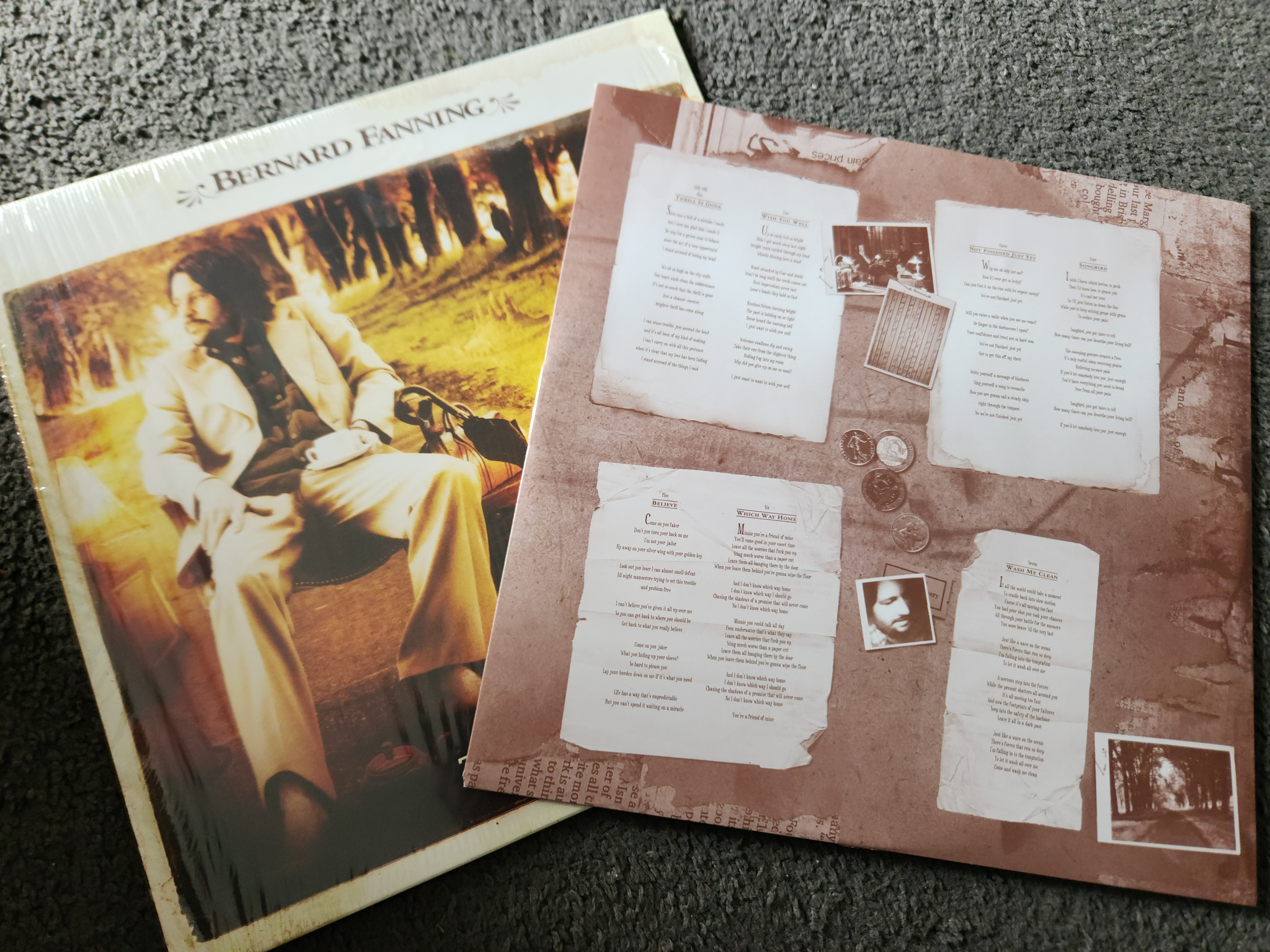FS: BERNARD FANNING - TEA AND SYMPATHY LP