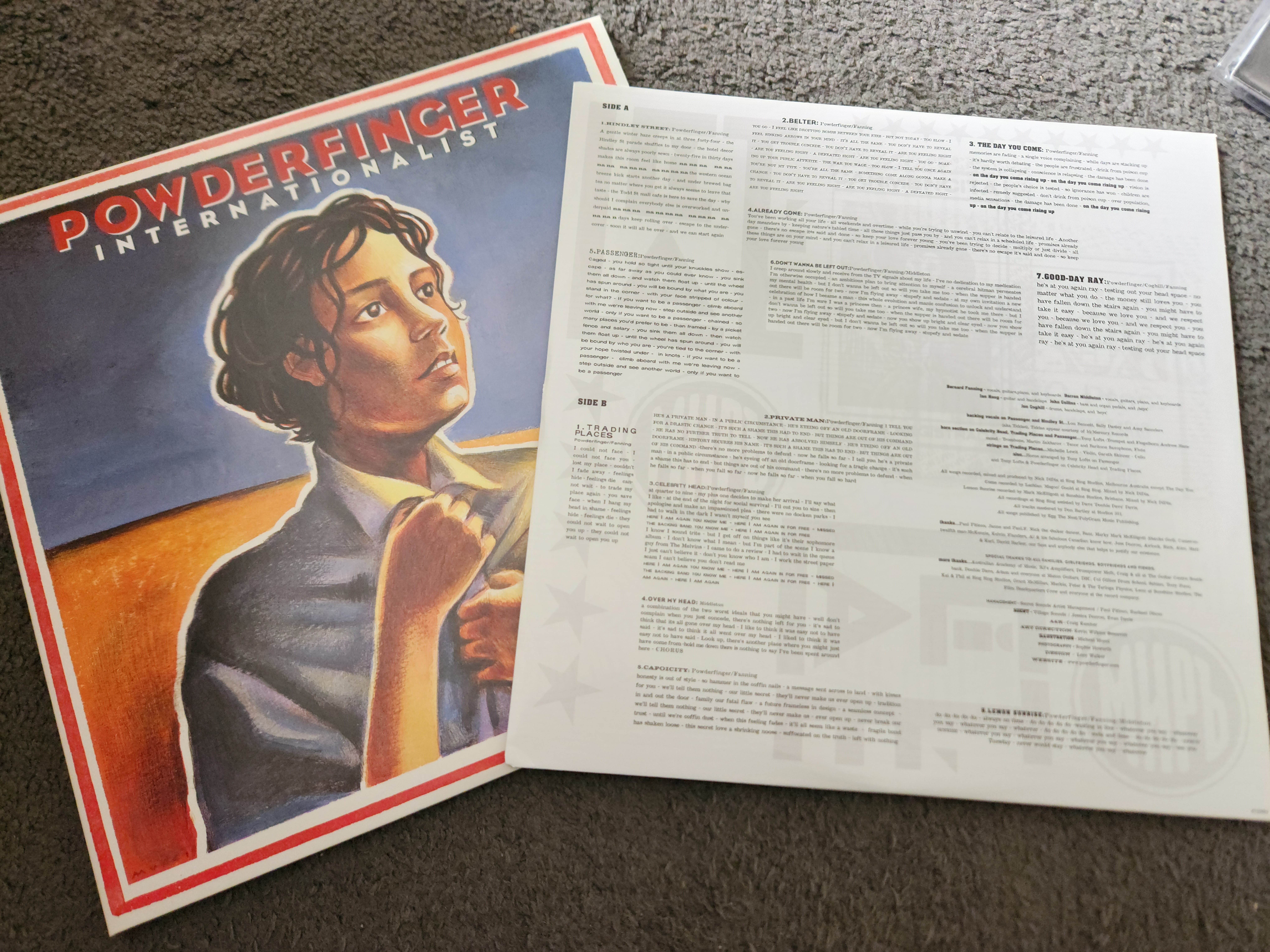 FS: POWDERFINGER - INTERNATIONALIST LP