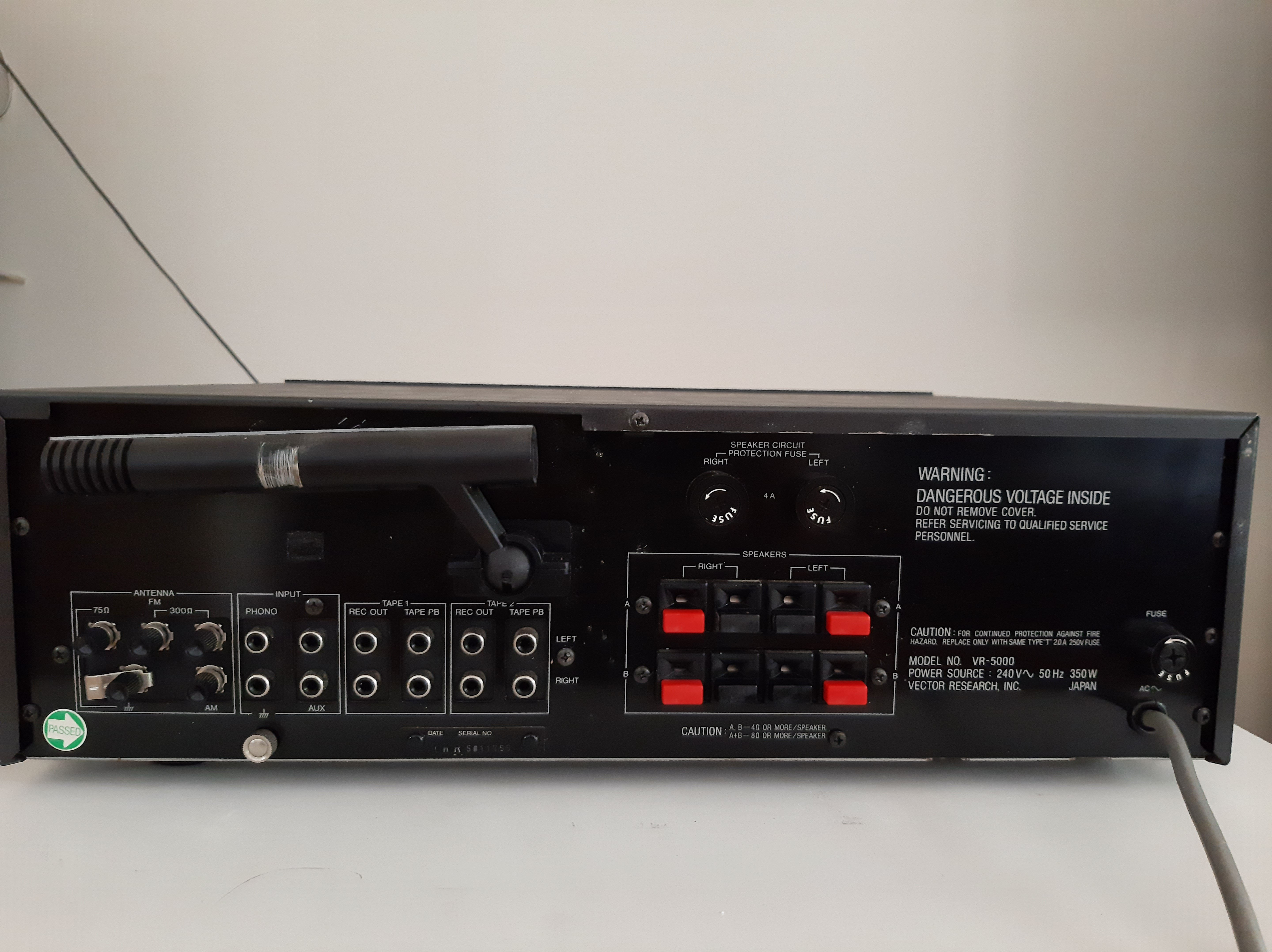 Vector Research AM/FM stereo Receiver VR-5000
