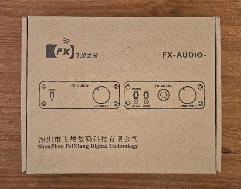 FX Audio 1602s Integrated Amp with Bluetooth Input Black