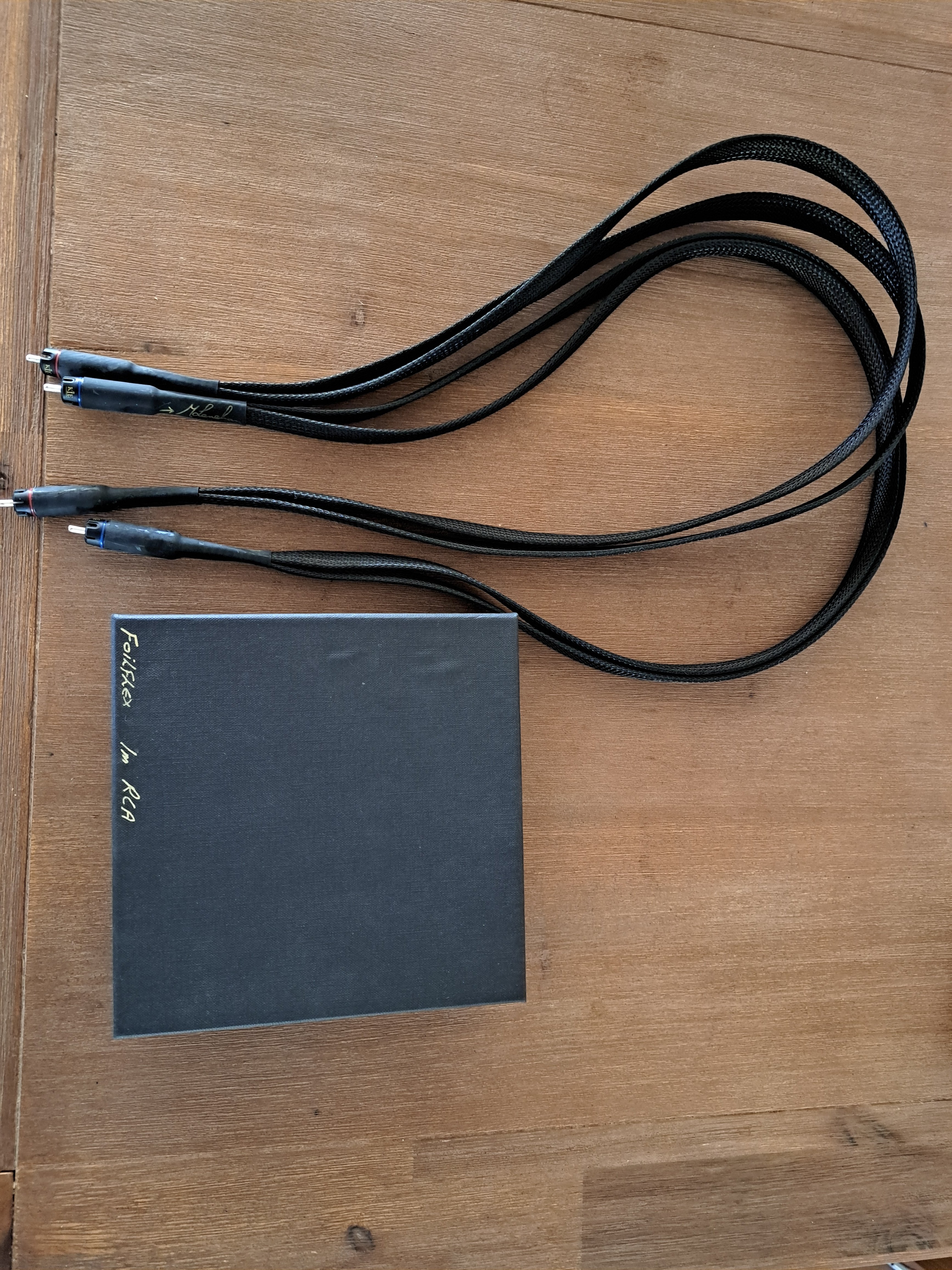 Lenehan Audio Foilflex 1m RCA interconnect