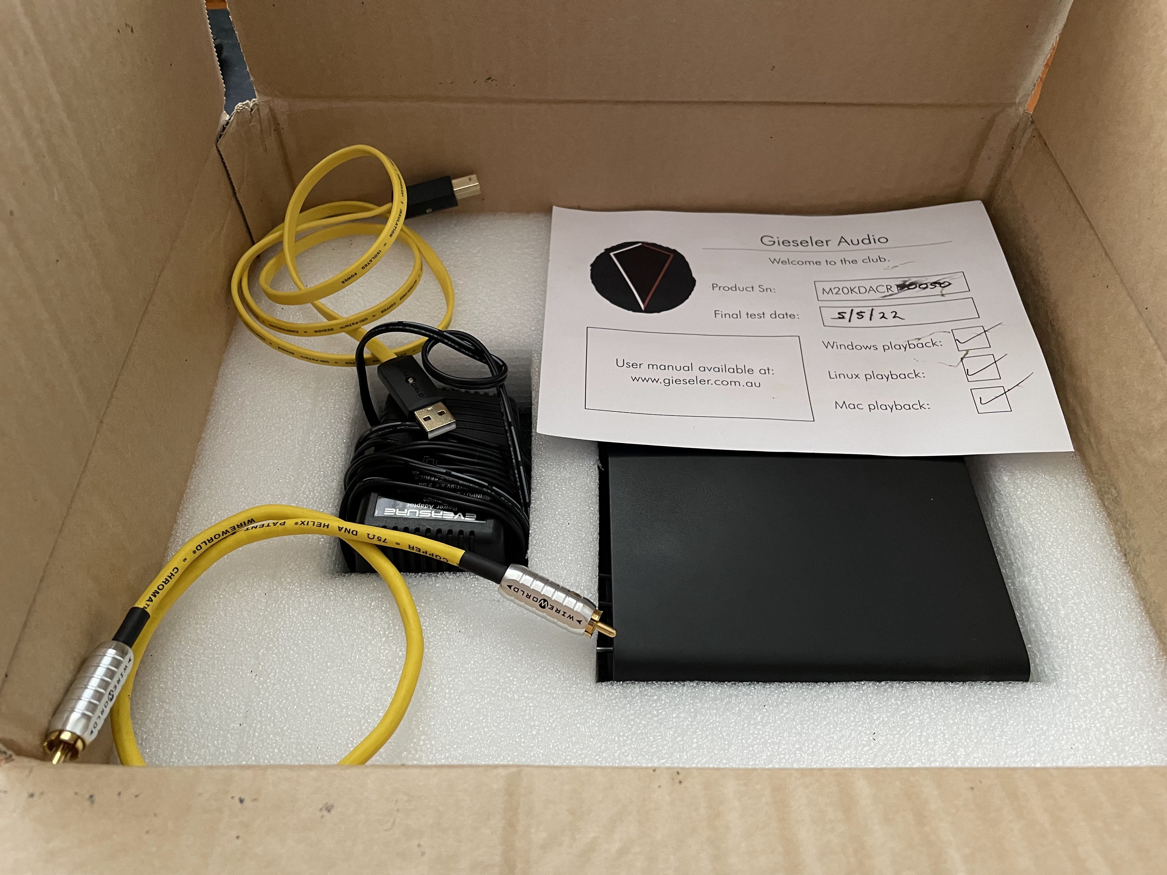 Gieseler Kompakt Wolfson version