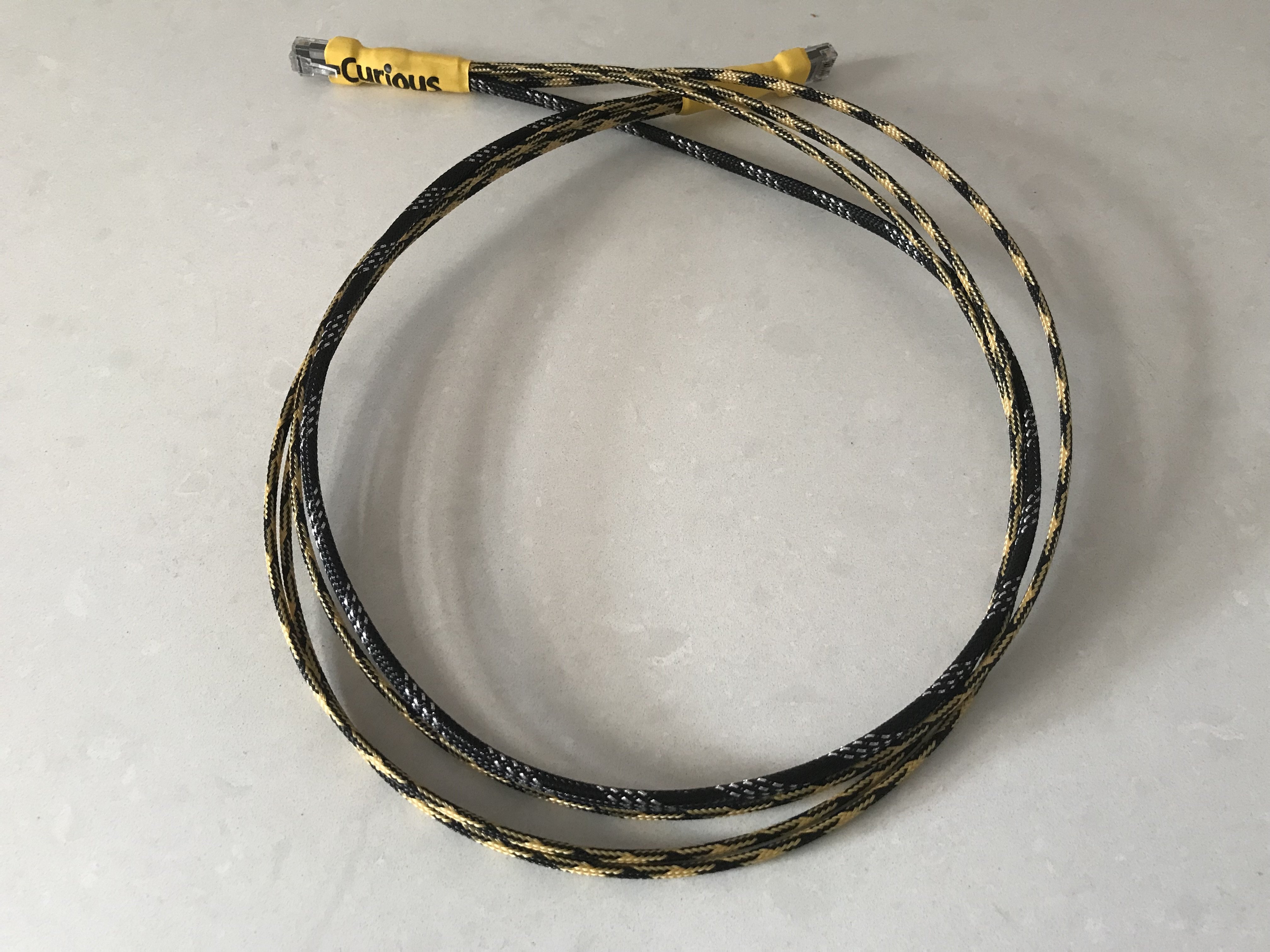 Curious Ethernet cable 0.8 mt