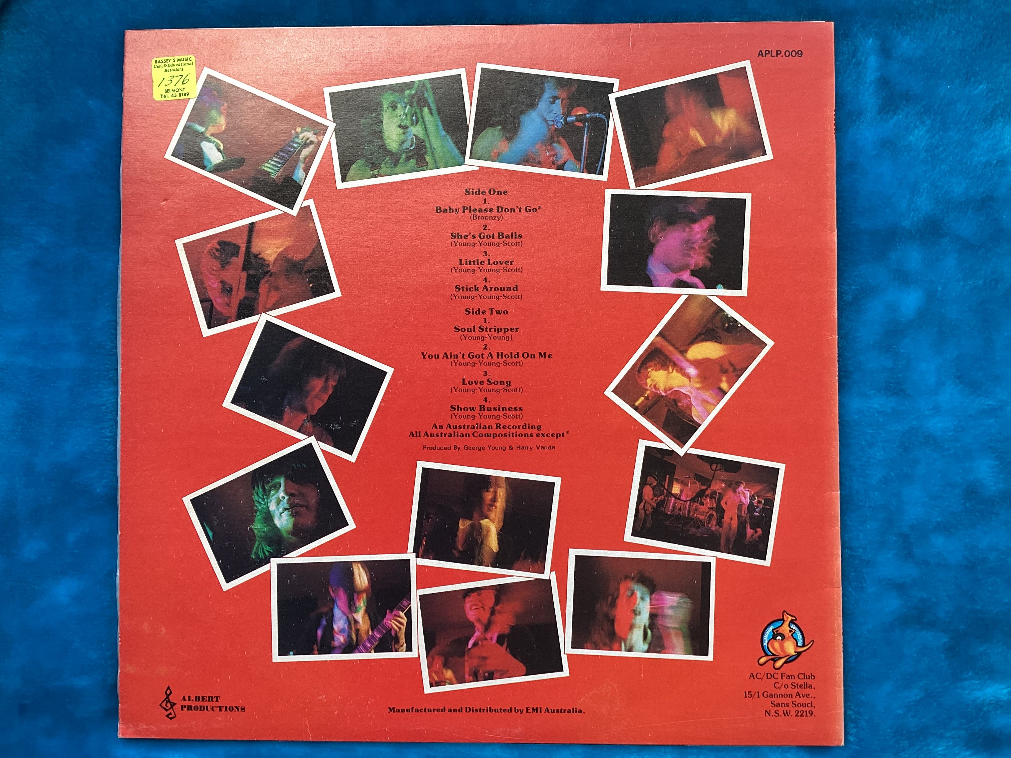 AC DC High Voltage. Blue Label - Vinyl, CD, and Blu-ray - StereoNET