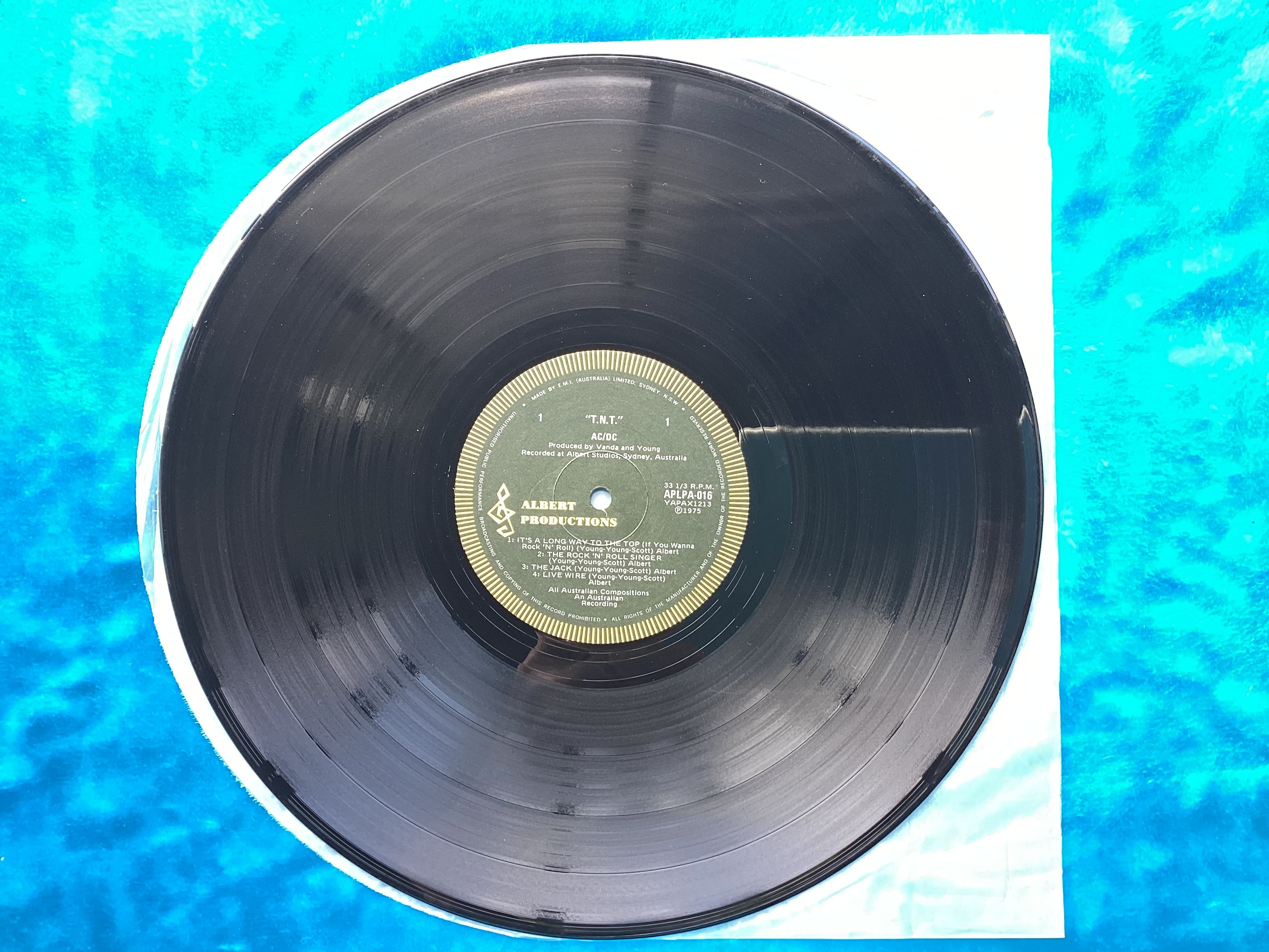 AC DC. DDDTC. Near Mint. Black Label. Original owner.