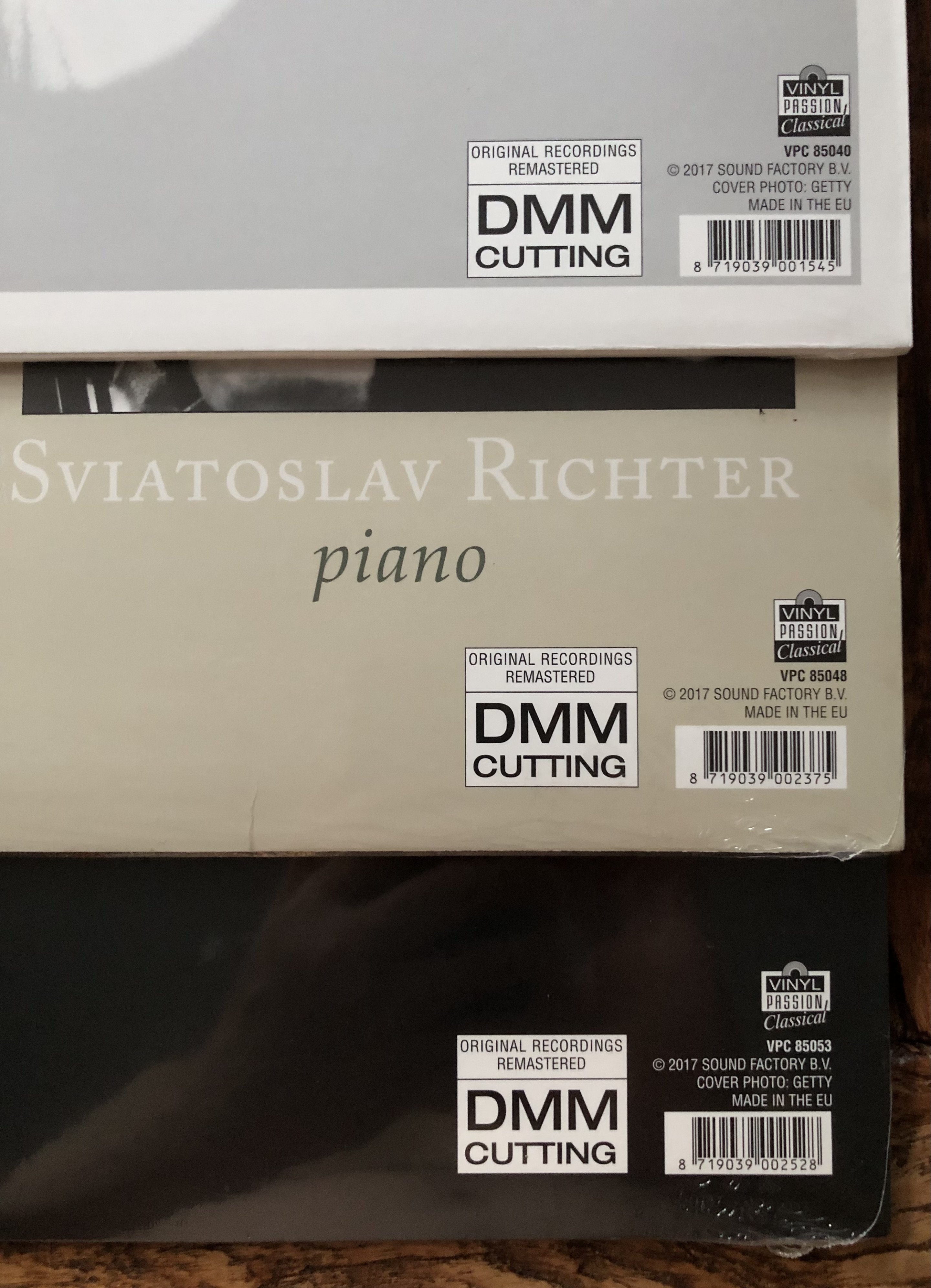 Sviatoslav Richter Plays Liszt Prokofiev Schumann Three LP