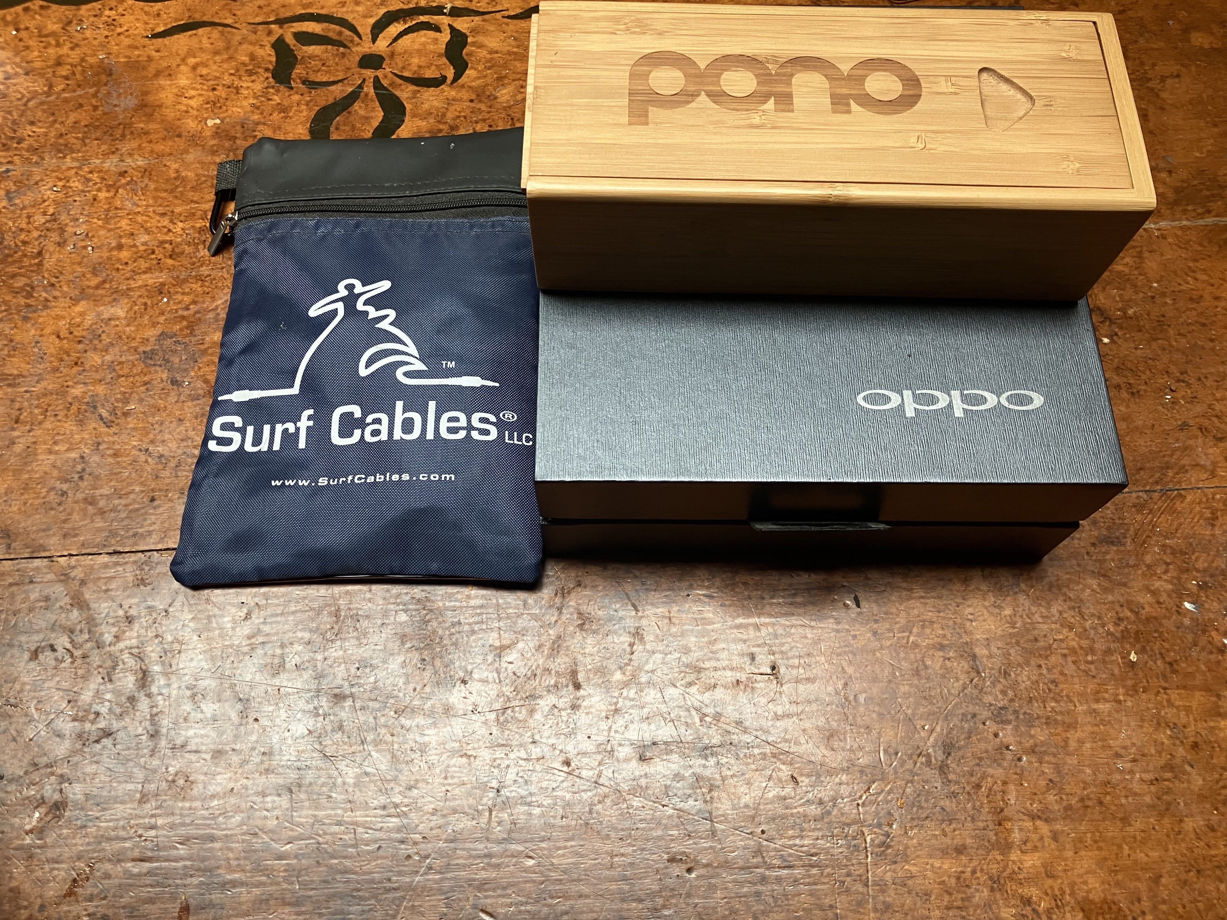 Pono, Oppo PM3 headphones, balanced cable