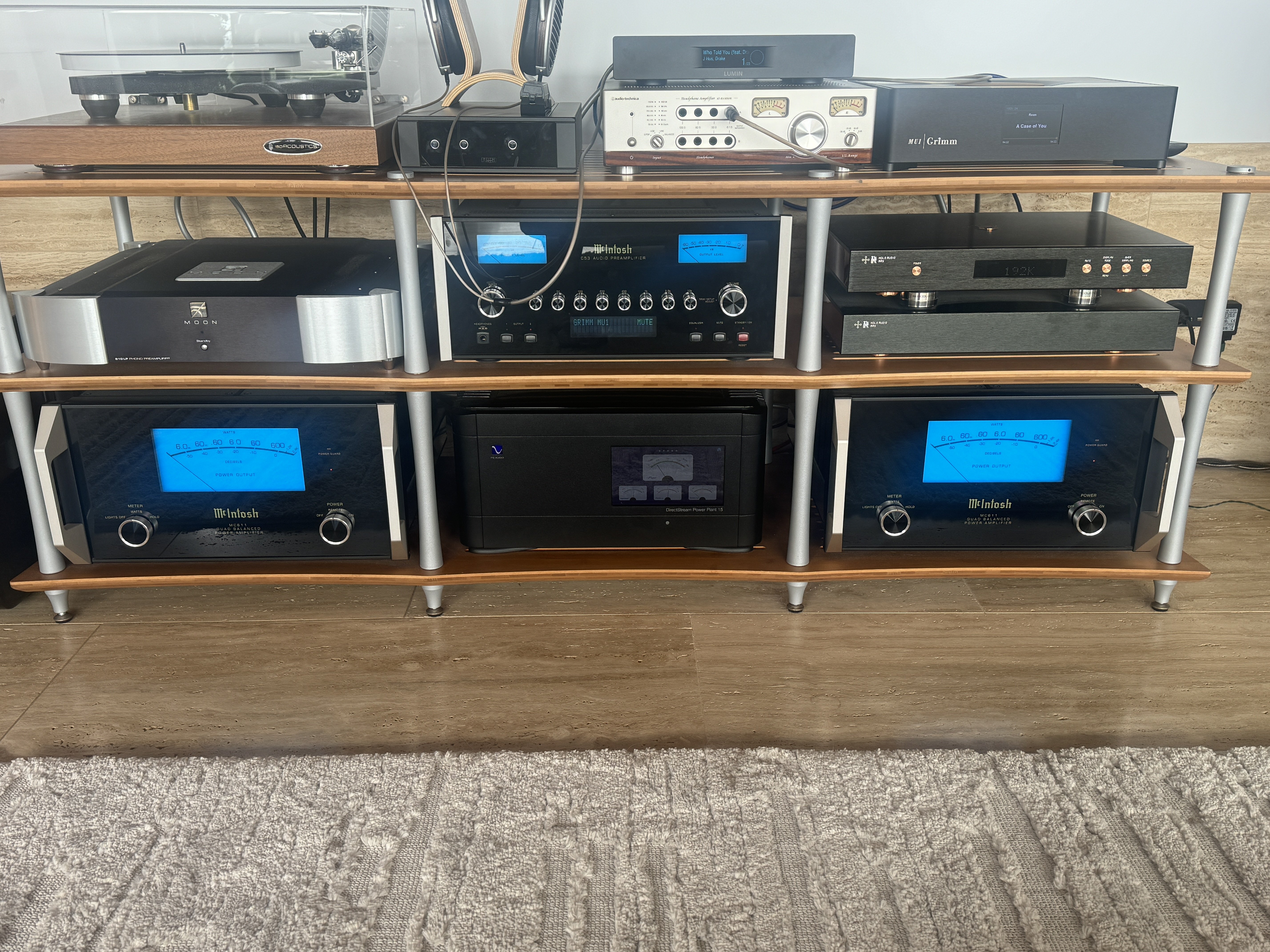 Pair McIntosh MC611 mono block
