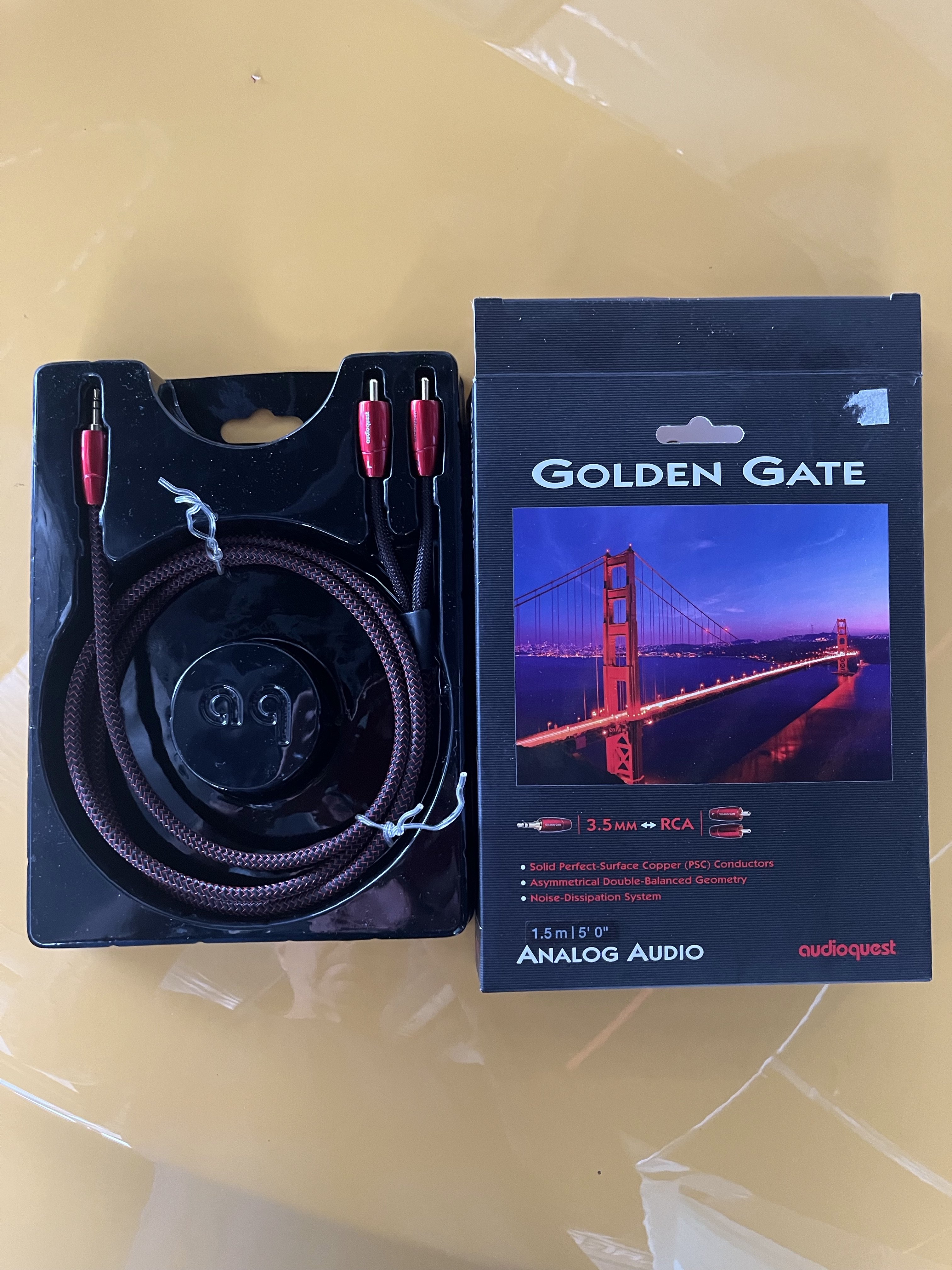 Audio quest 3.5 to RCA cable