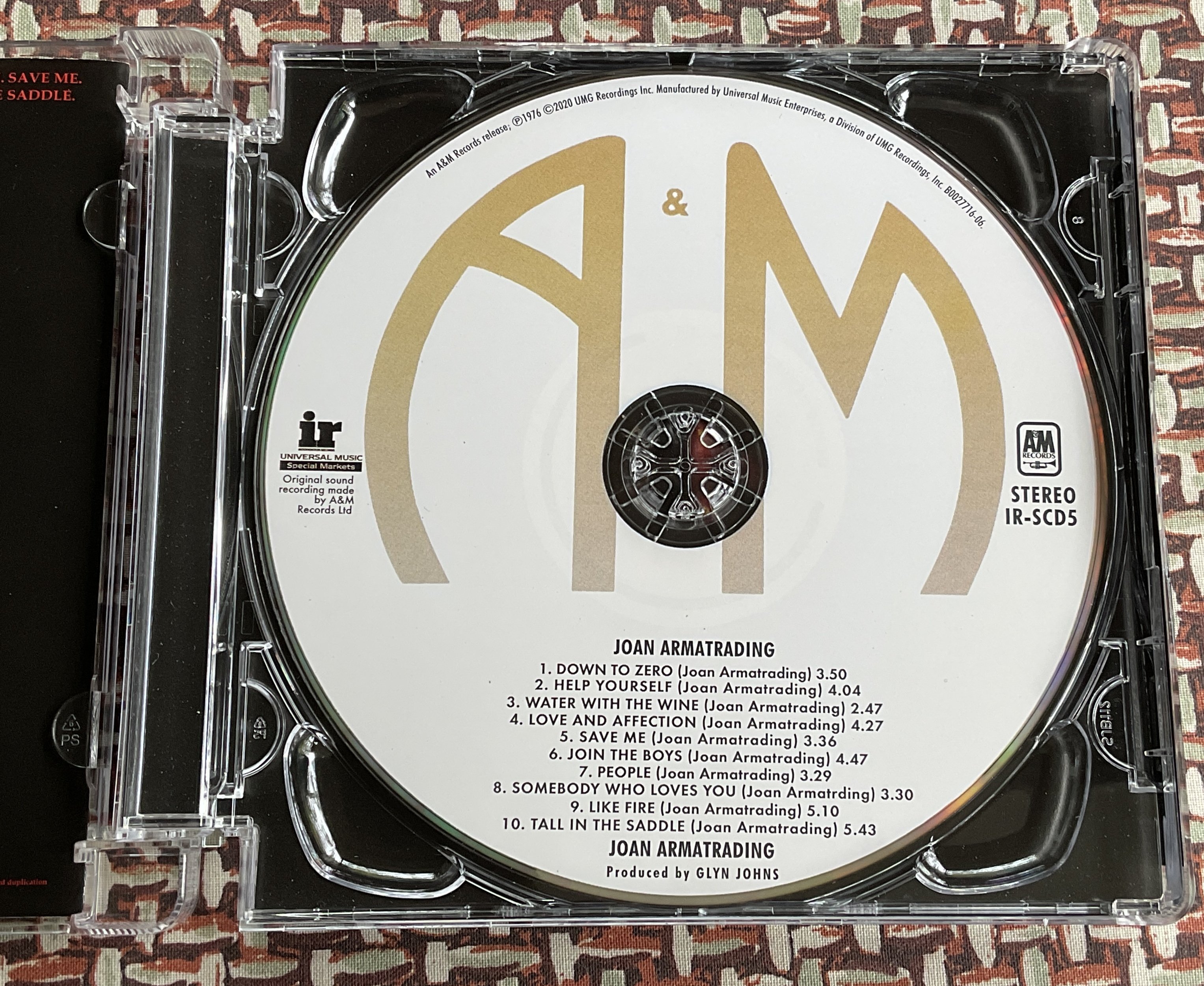 DSD SACD: Joan Armatrading (Self titled)