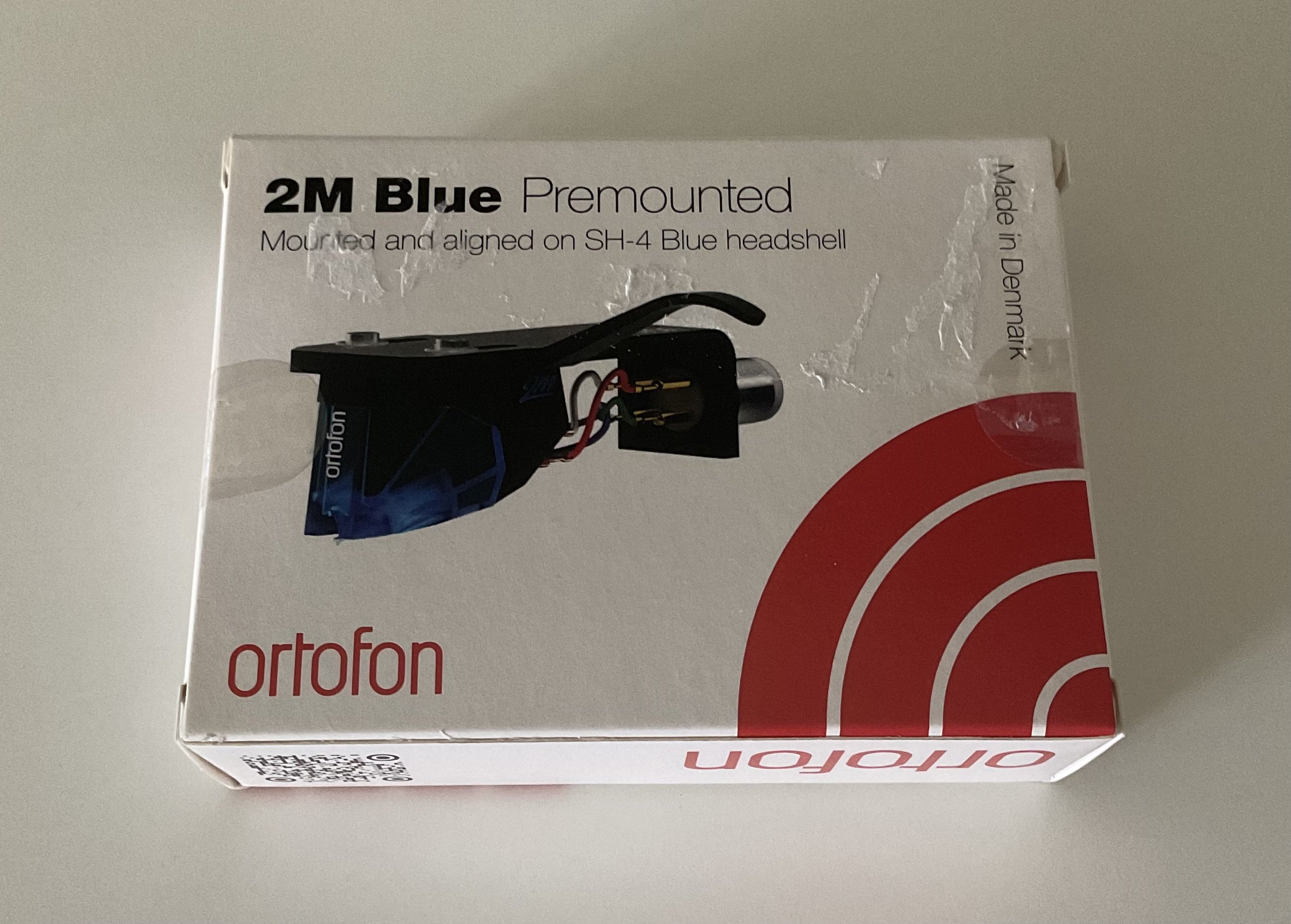 Ortofon 2M Blue Cartridge & Stylus Premounted SH-4 Headshell