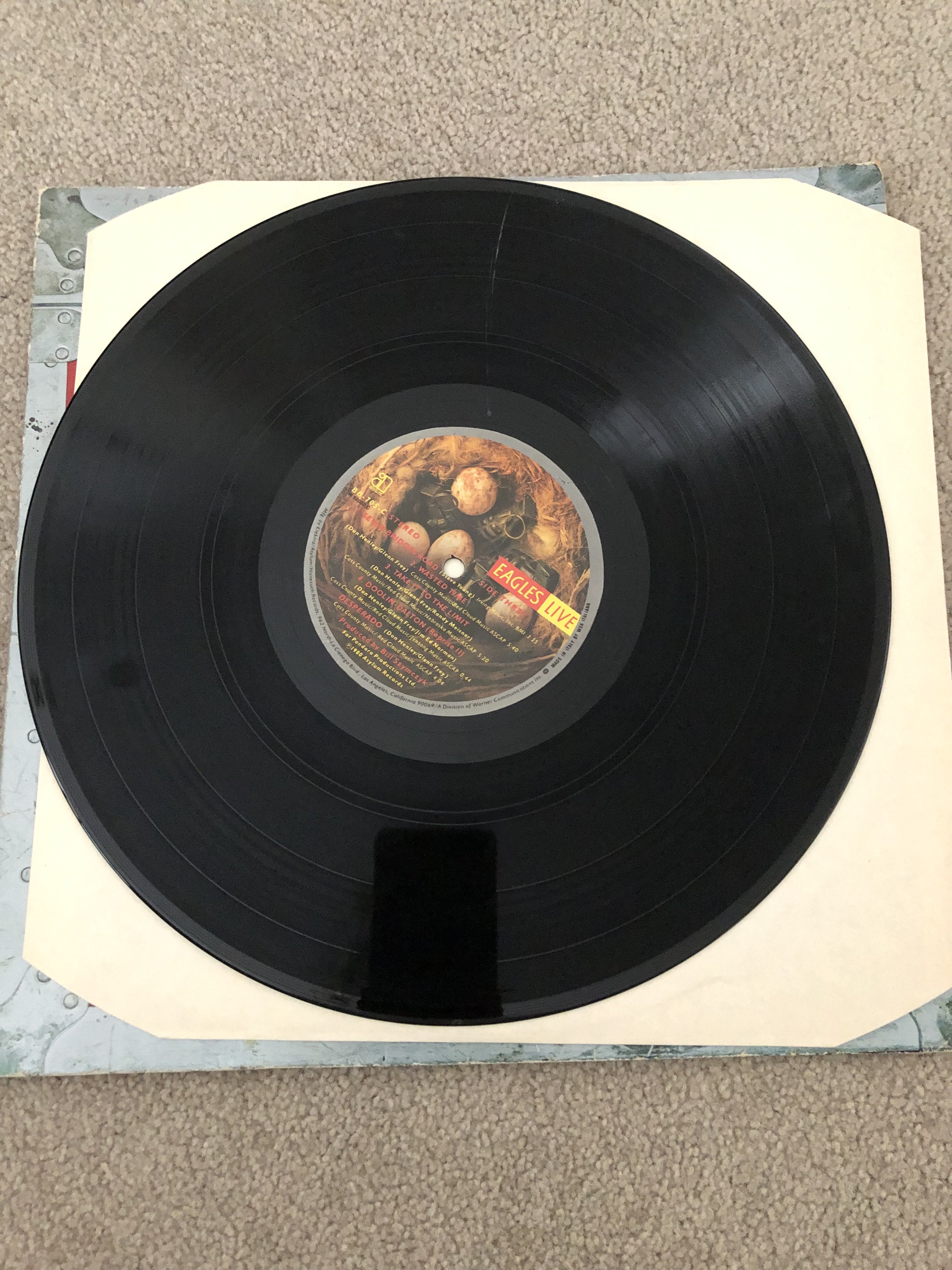 Eagles - Eagles Live 1980 2LP Vinyl Record