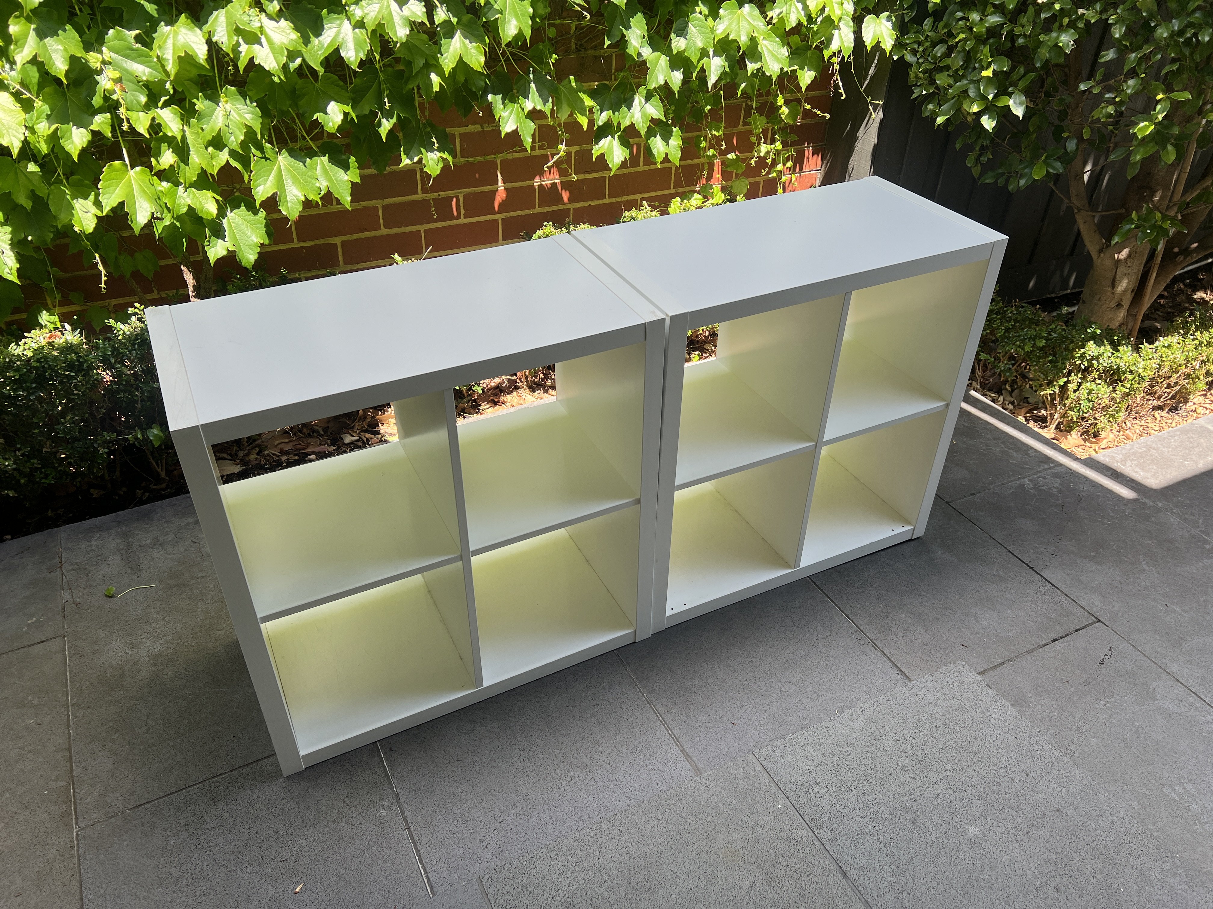 TAKEN: Ikea Kallax 2x2 Cube (x2) White - Free pickup - Pay it Forward ...