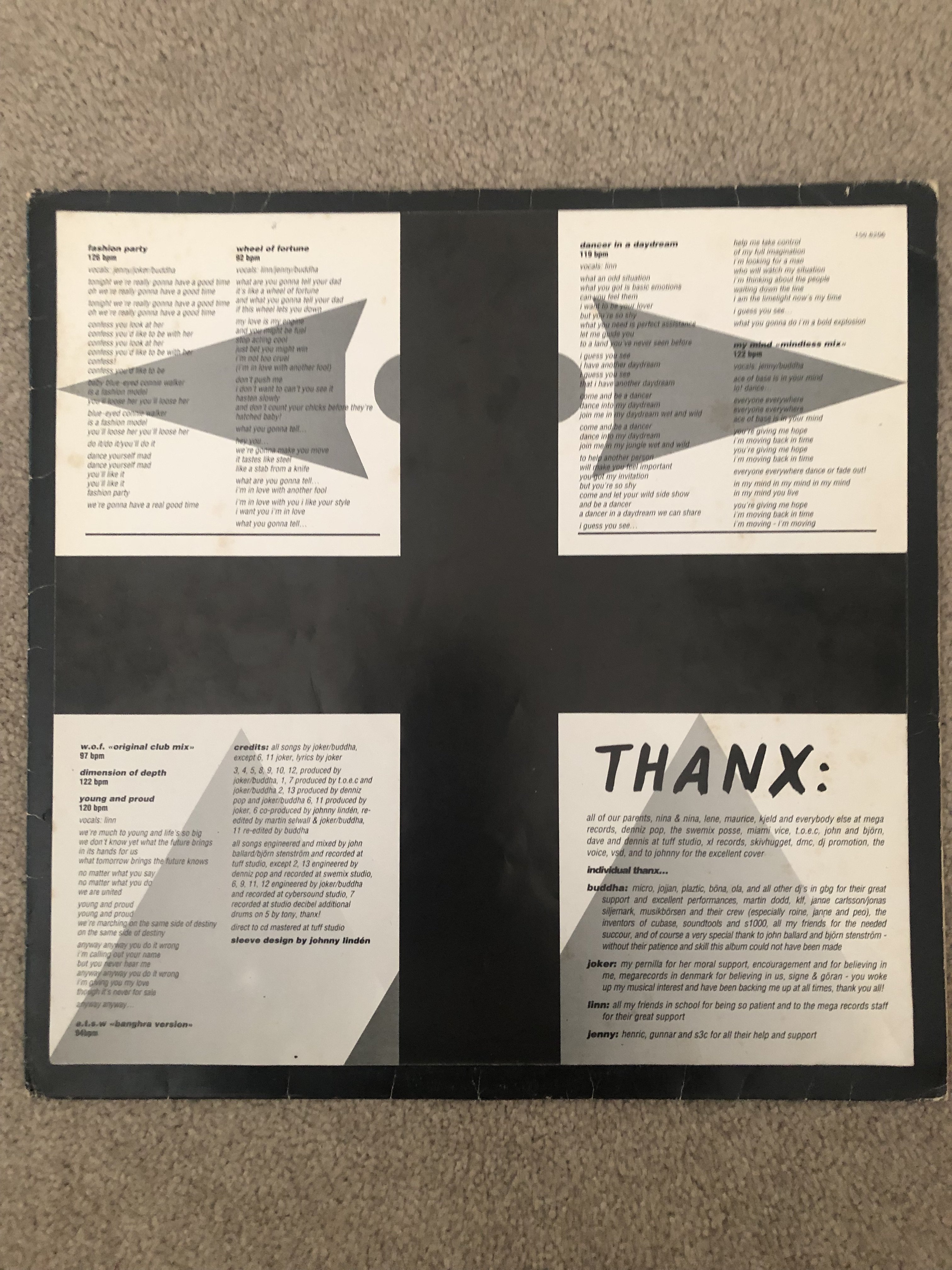 Ace of Base - Happy Nation LP Vinyl Record