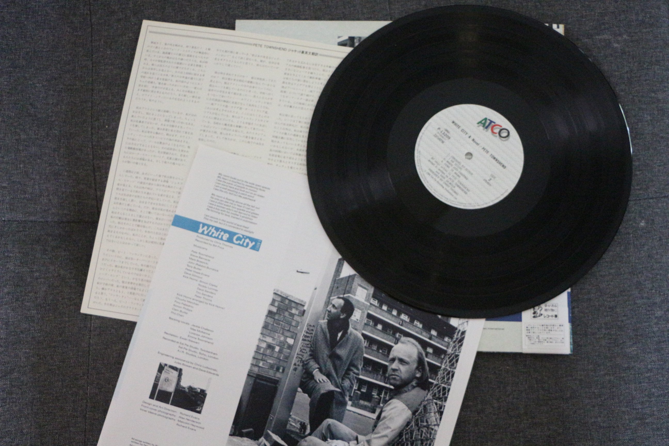 Pete Townshend-White City P-13209 Japanese Vinyl