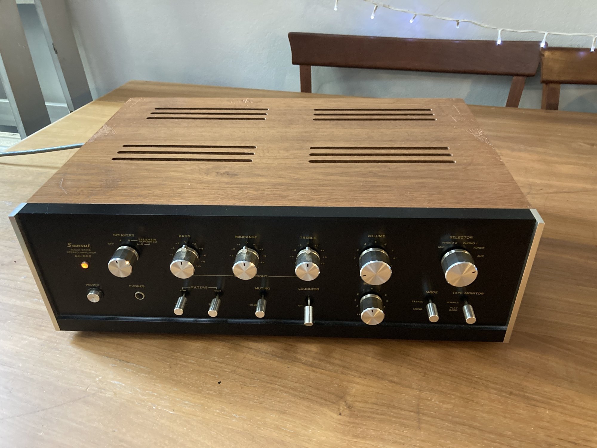 Sansui AU-666 - Stereo, Home Cinema, Headphones Components