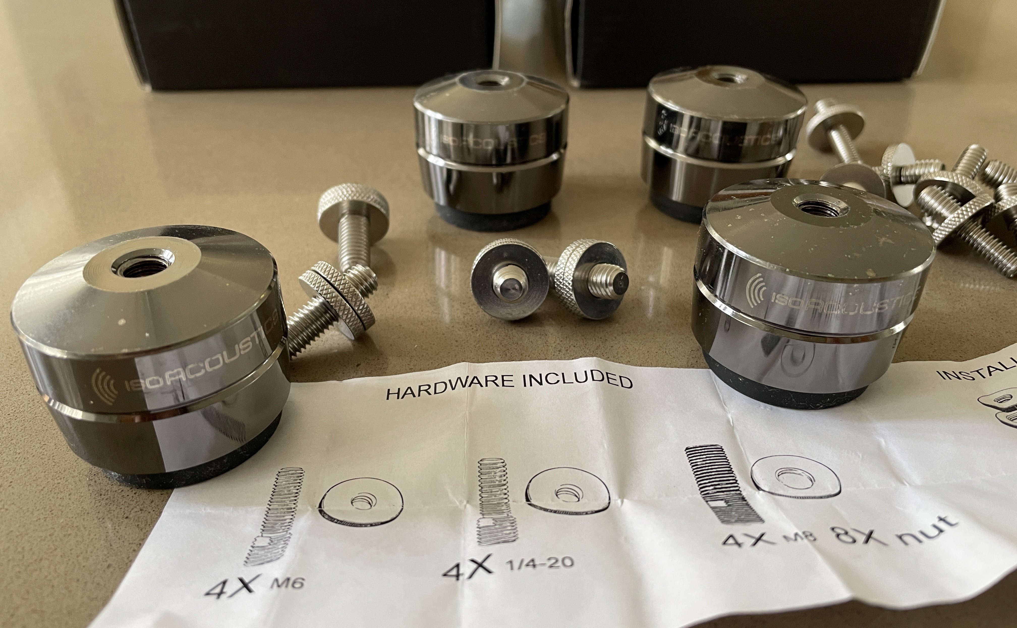 Isoacoustics Gaia III speaker feet (up to 32kg)