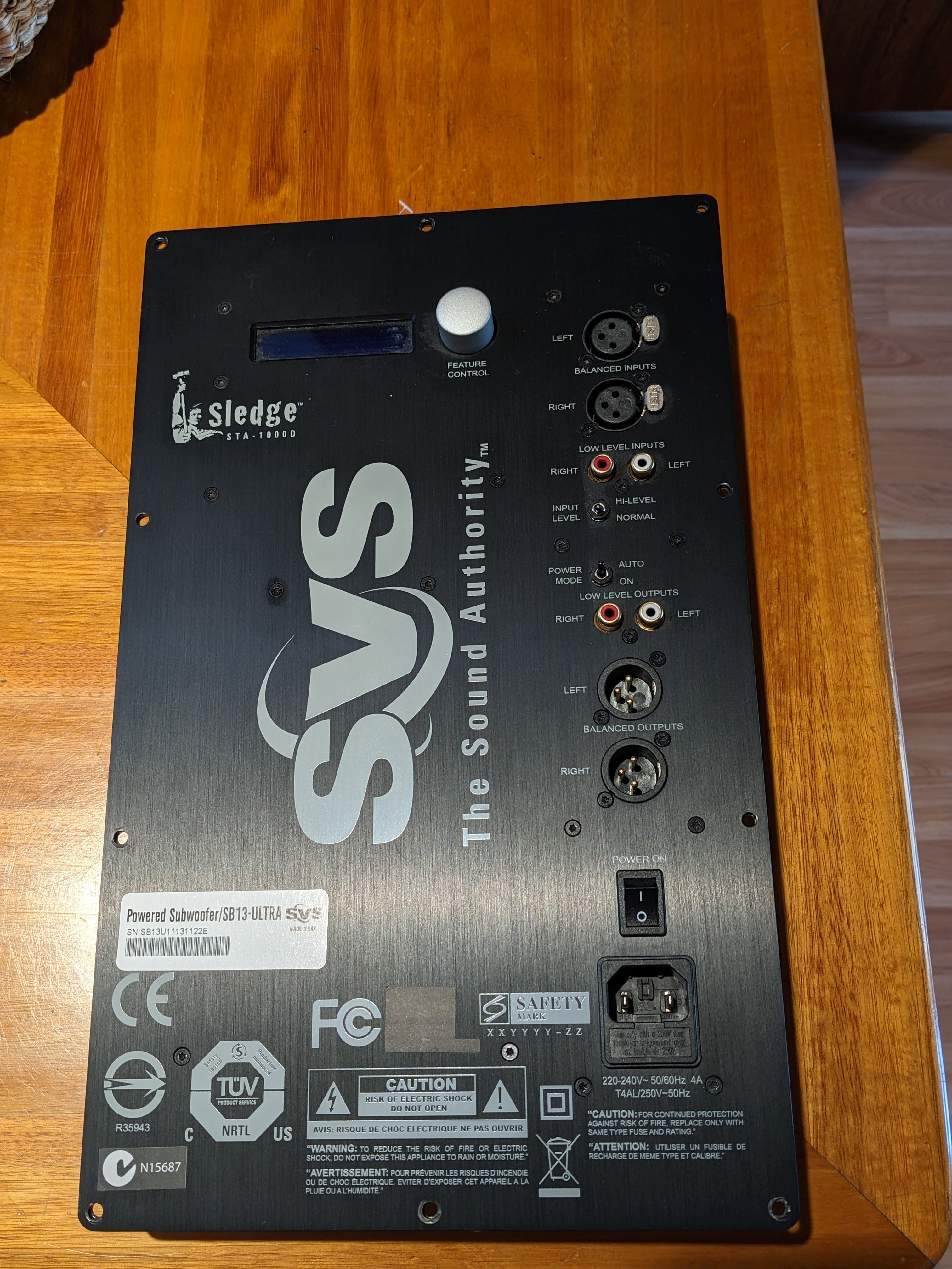 TAKEN SVS SB13 ULTRA amp, not working ﻿ Pay it Forward Giveaways