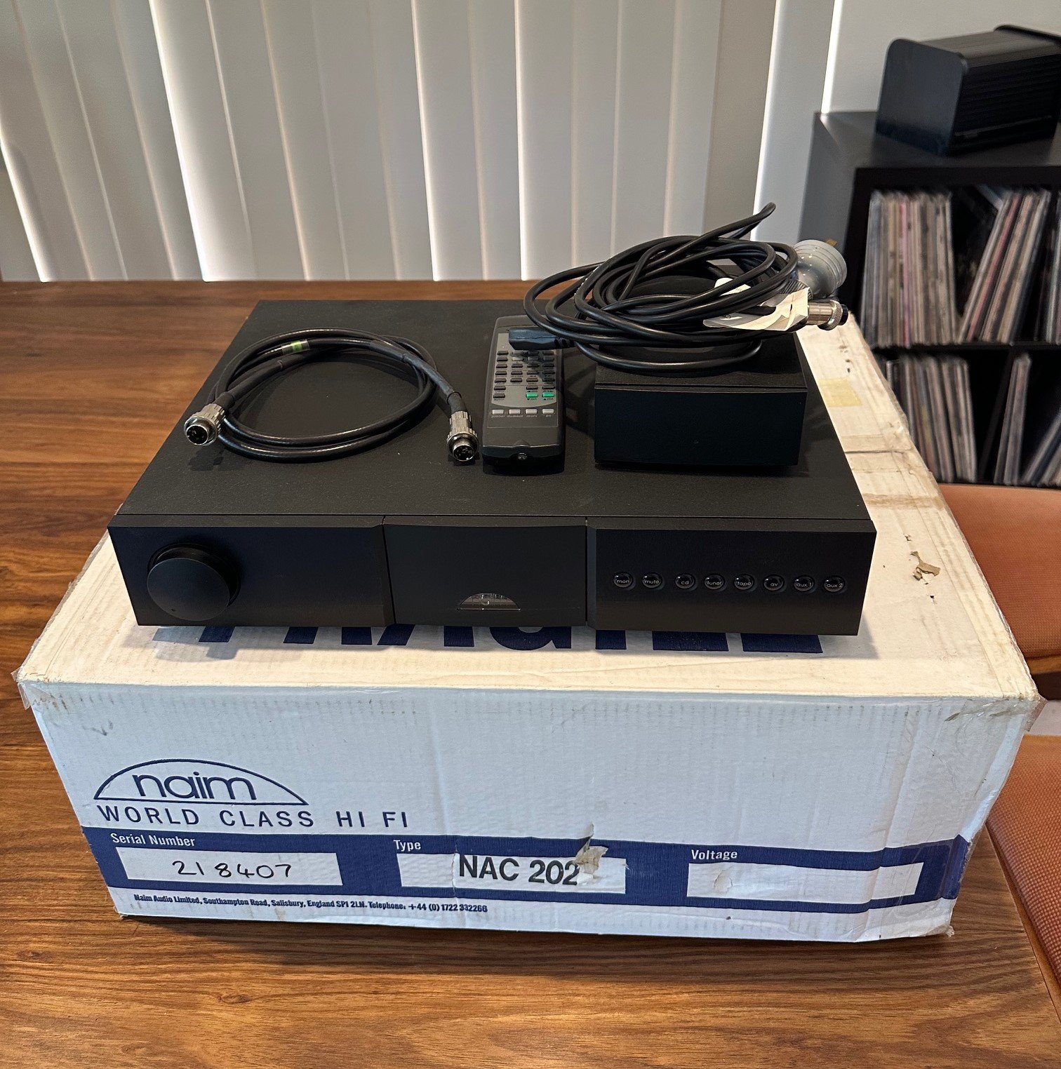 Naim Audio Pre-Amplifier NAC 202 incExc NAPSC Upgrade Supply