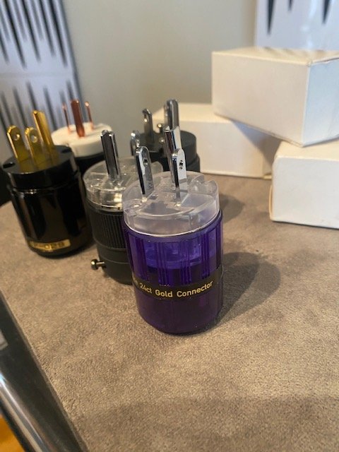 Bulk lot US Male Mains Power Plugs