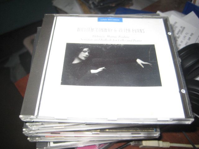 william conway and peter evans debussy sonatas linn cd
